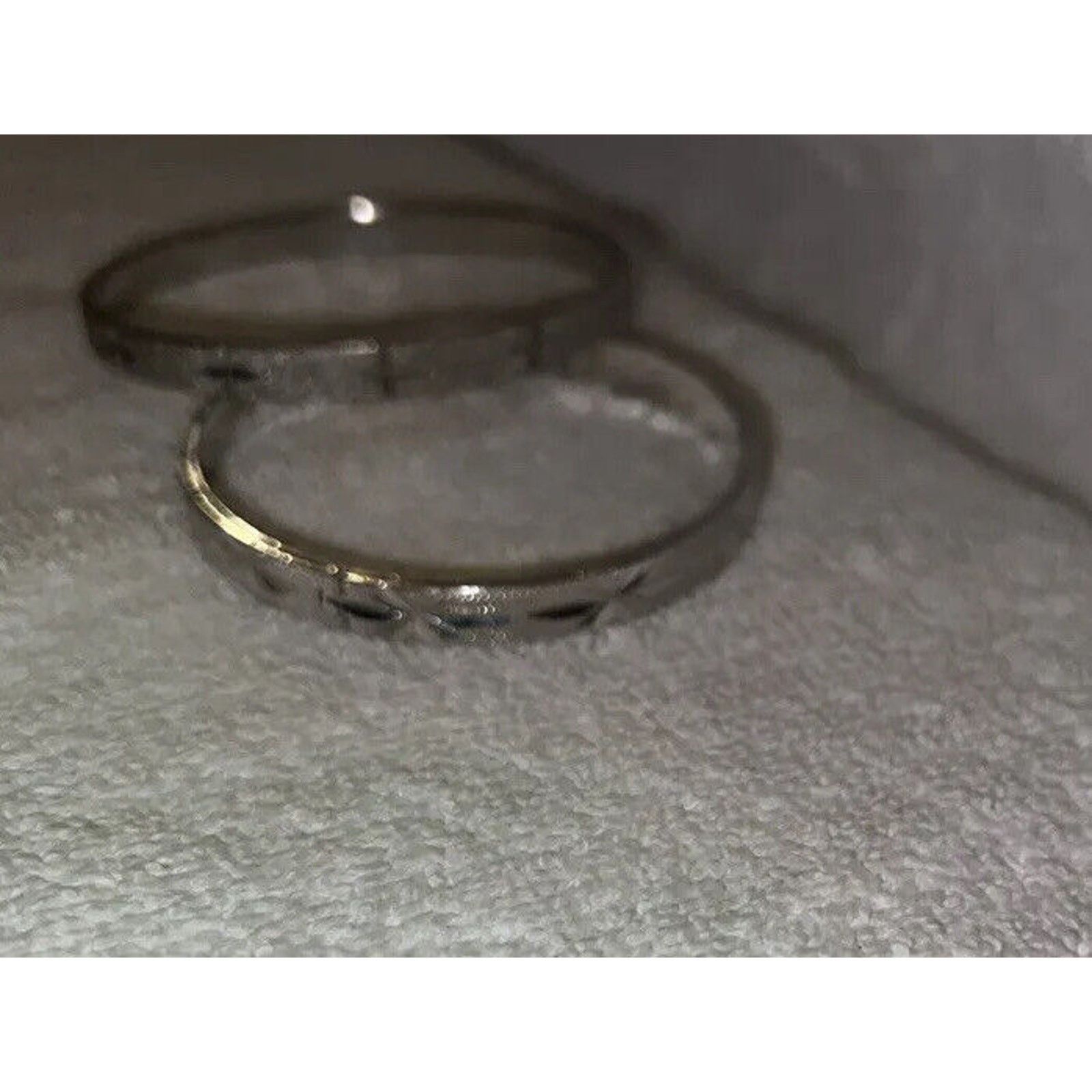 The Unbranded Brand Fashion Jewerly. Two Silver Bangle Bracelets Size ONE SIZE - 4 Thumbnail