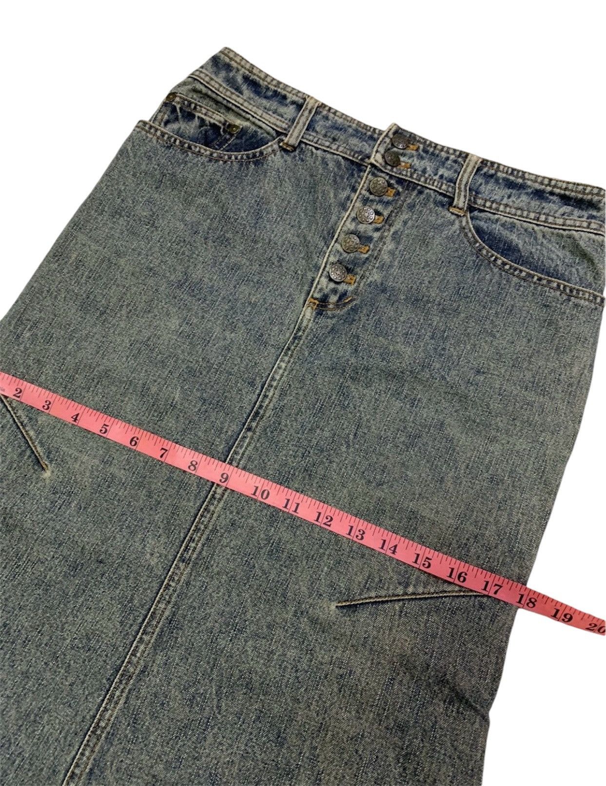 Hysteric Glamour Vintage Algonquins Cargo Skirt Denim Size 28" / US 6 / IT 42 - 5 Thumbnail