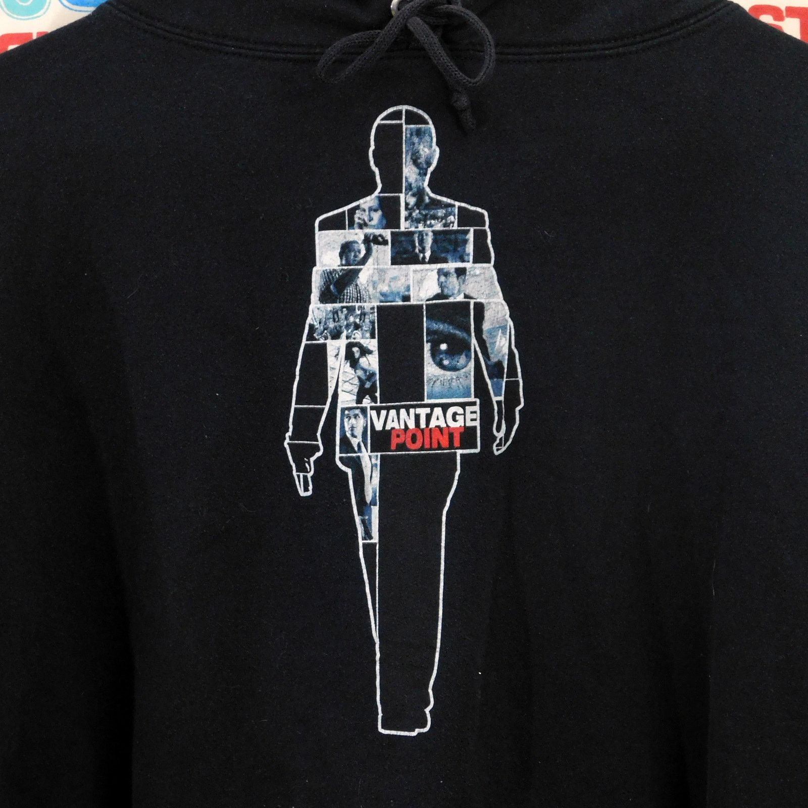 Jerzees Vantage Point Movie Promo Hoodie 2008 Size XL Black Pullover Size US XL / EU 56 / 4 - 4 Thumbnail