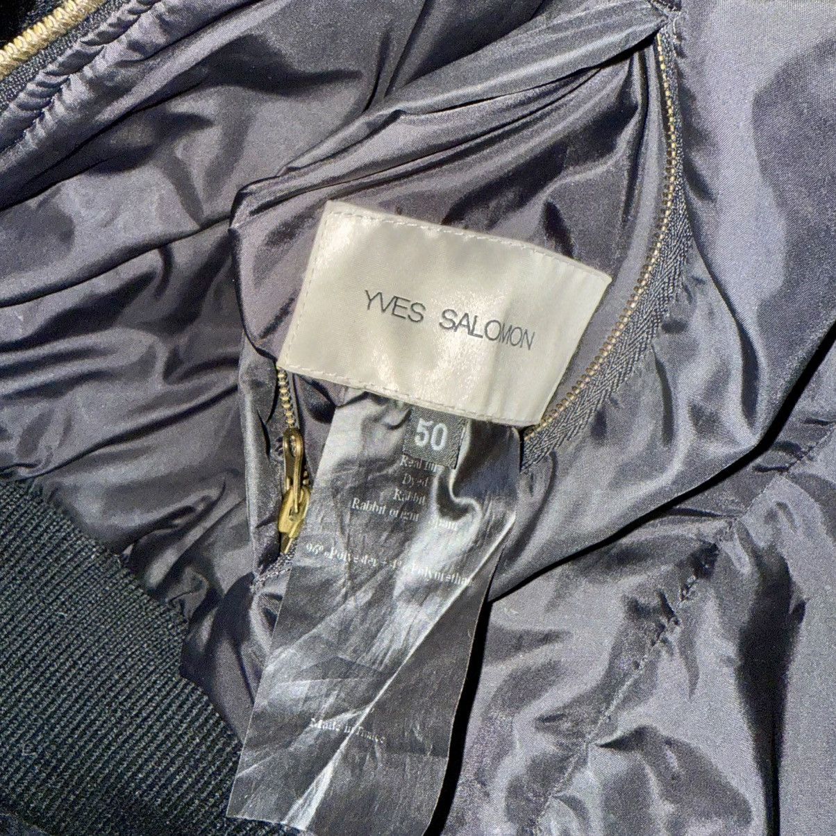 Yves Salomon Yves Salomon - Reversible Rabbit Fur Hooded Bomber Size US M / EU 48-50 / 2 - 2 Thumbnail