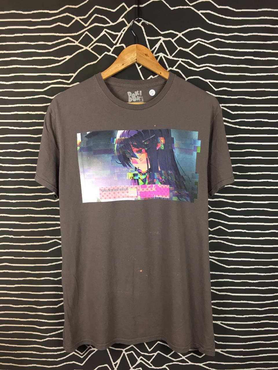 Anime Doki Doki Literature Club DDLC Video Game Yuri Graphic Tee Size US L / EU 52-54 / 3 - 1 Thumbnail