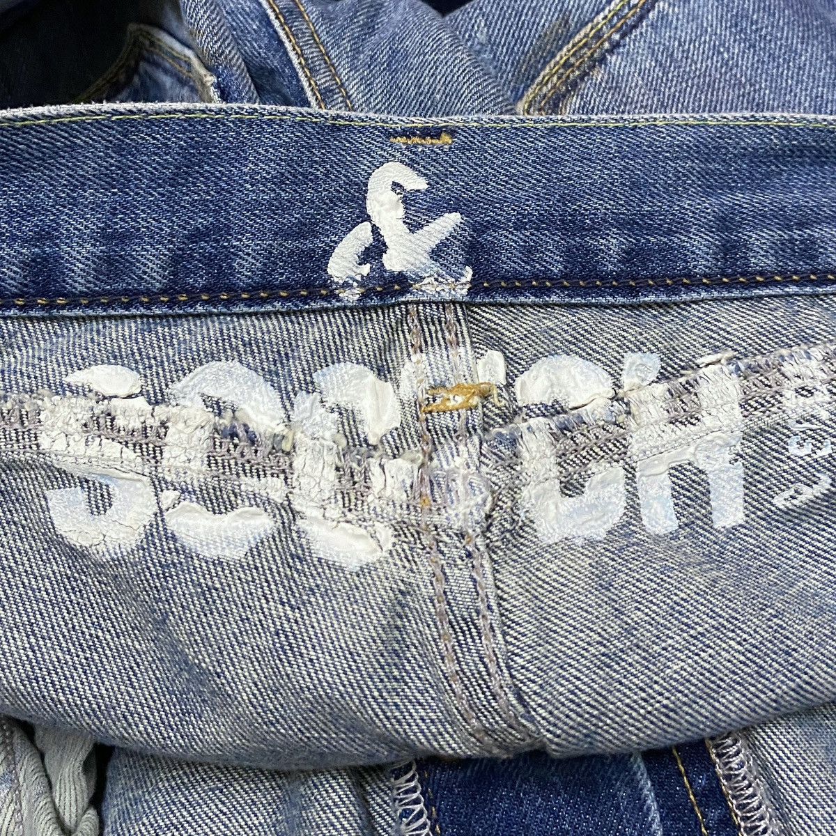 Japanese Brand Very Rare Vintage Japanese Brand Scotch Painting Jeans 2000s Size US 32 / EU 48 - 7 Thumbnail