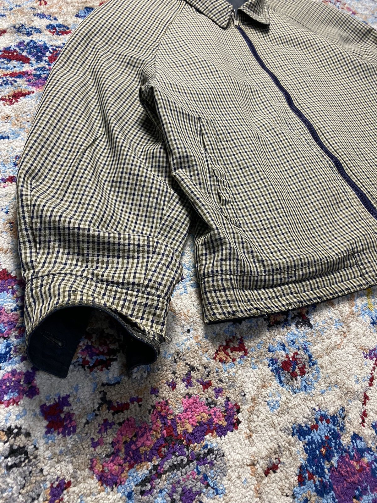 Aquascutum × Vintage 1980s Aquascutum 1st Early model Brackenbury Blouson Coat Size US L / EU 52-54 / 3 - 17 Thumbnail