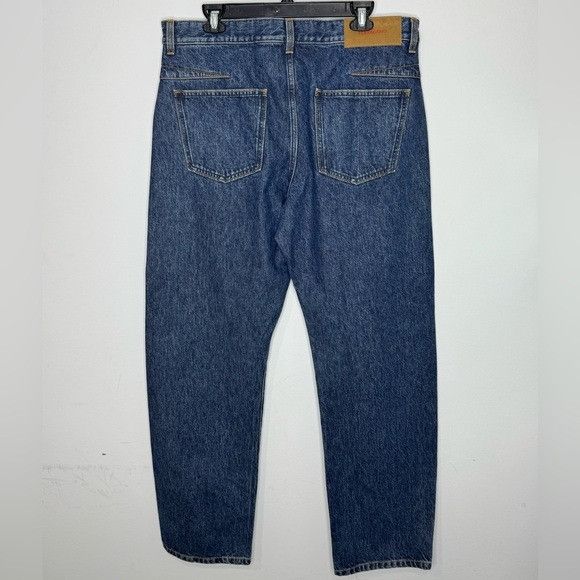 Salvatore Ferragamo Ferragamo Marmorizzato Cotton Denim Jeans Blue Men’s IT 52/U Size US 36 / EU 52 - 3 Thumbnail