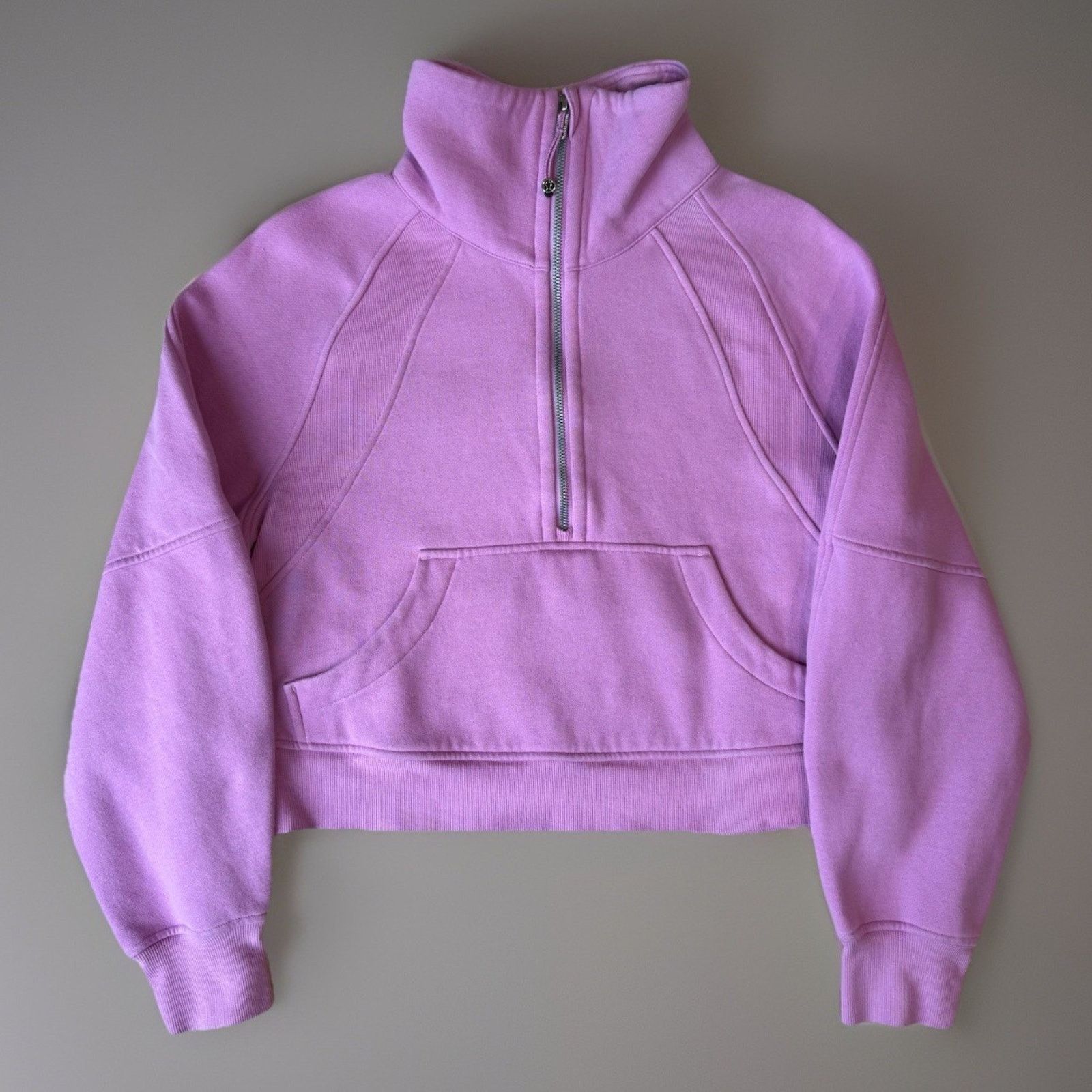 Lululemon Lululemon Scuba Quilted Half Zip Hoodie XS/S Purple Funnel Size XS / US 0-2 / IT 36-38 - 1 Thumbnail