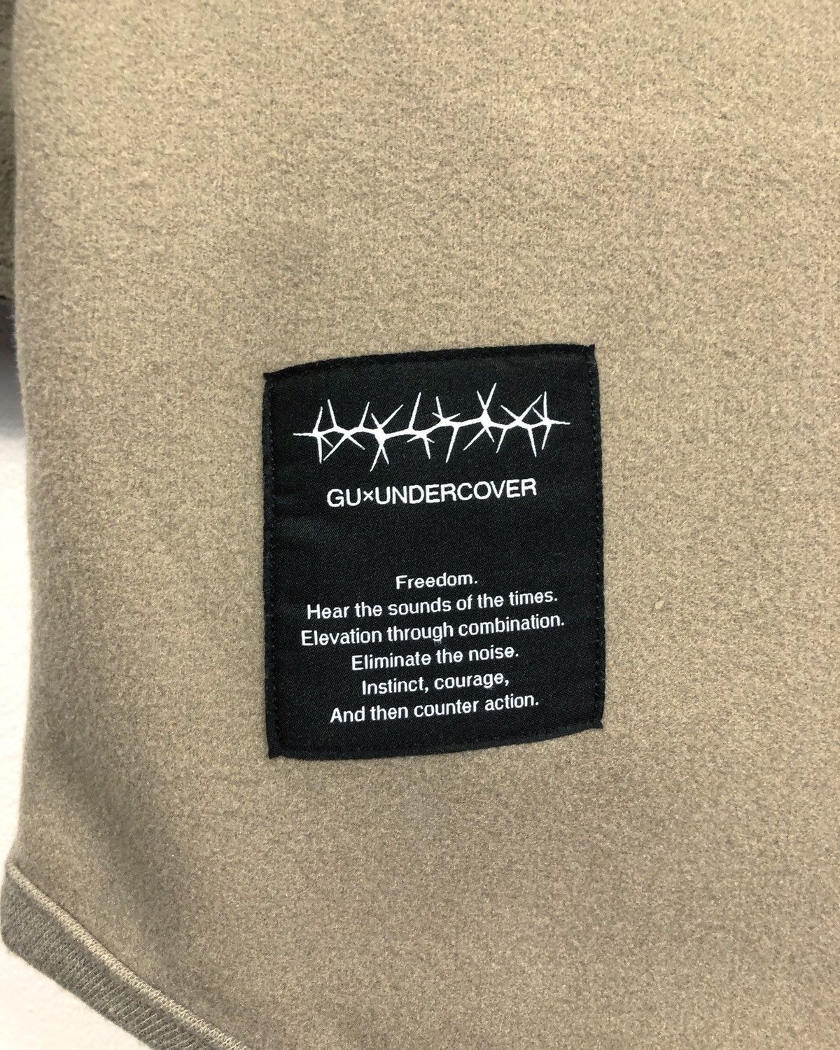 GU × Undercover Rare GU X Undercover Freedom Noise Wool Jacket Size US S / EU 44-46 / 1 - 8 Thumbnail