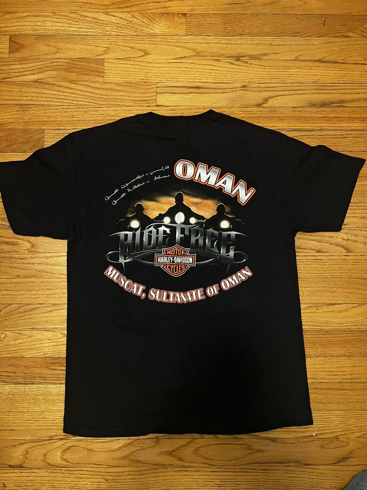 Harley Davidson Harley Davidson Vintage T-shirt From OMAN Size US L / EU 52-54 / 3 - 1 Thumbnail