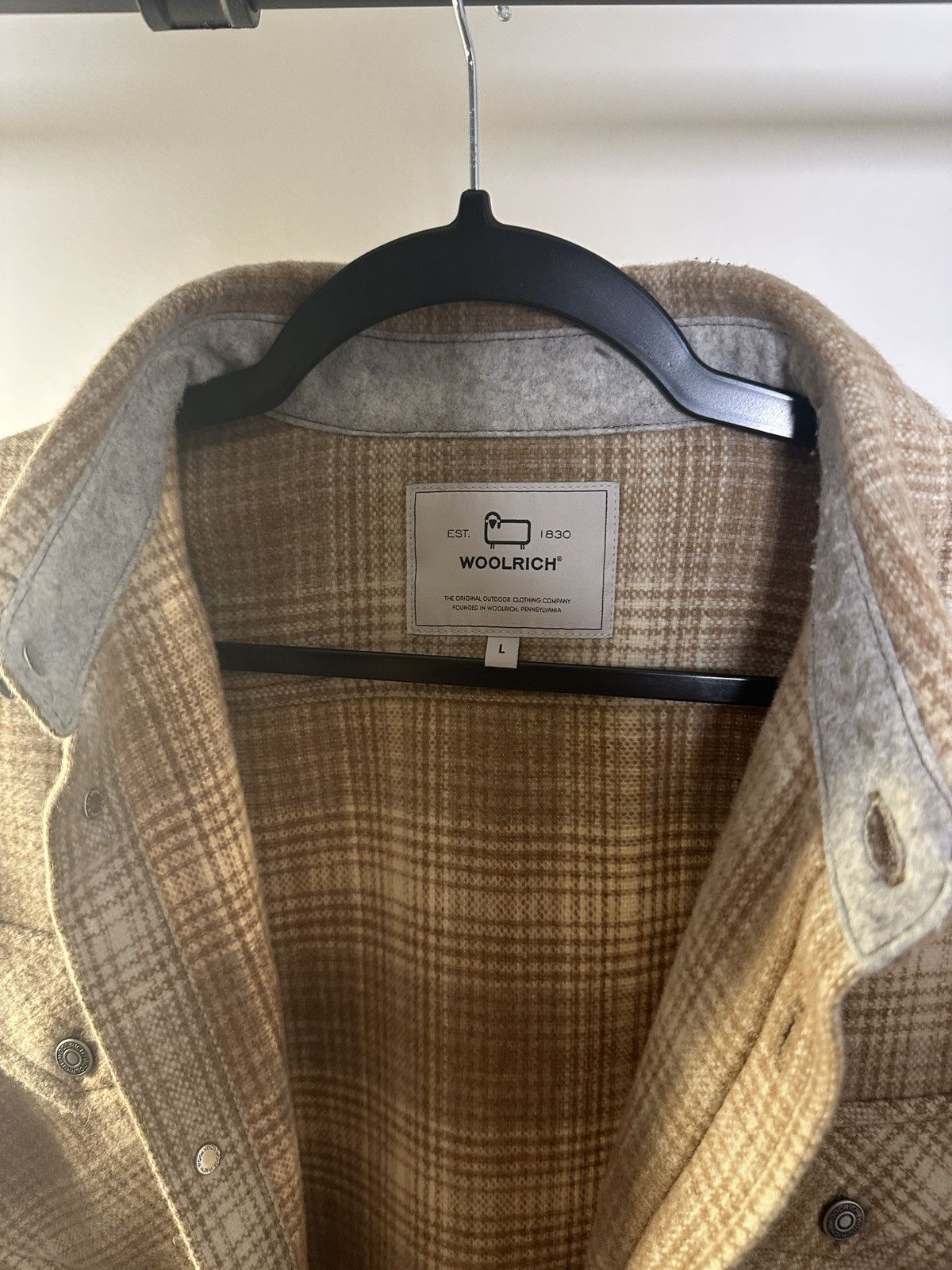 Woolrich Woolen Mills WOOLRICH made for Italy Wool Jacket Size US L / EU 52-54 / 3 - 3 Thumbnail