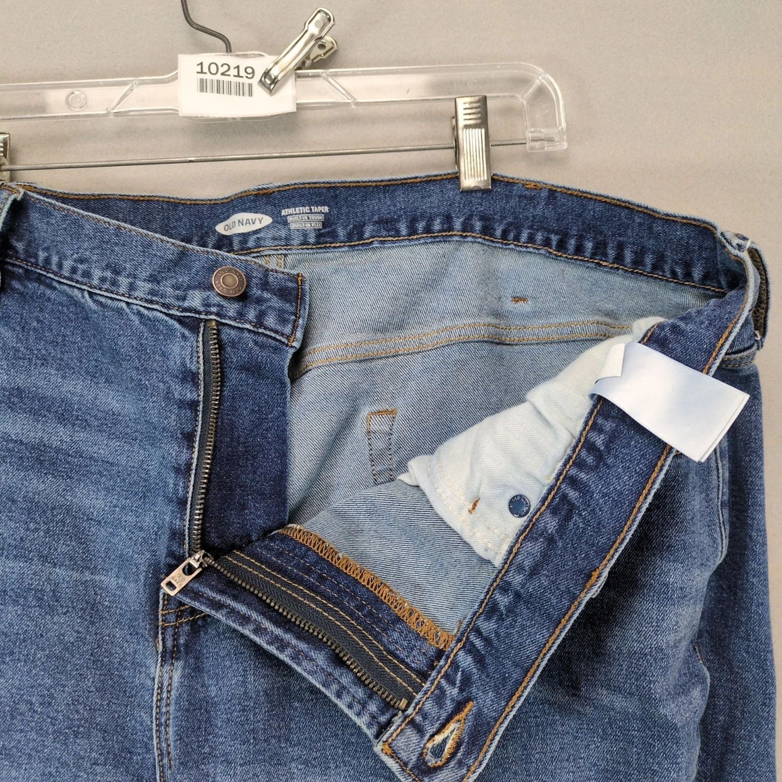 Old Navy Old Navy Men's 40x30 Jeans Athletic Taper Flex Denim Size US 42 / EU 58 - 9 Thumbnail