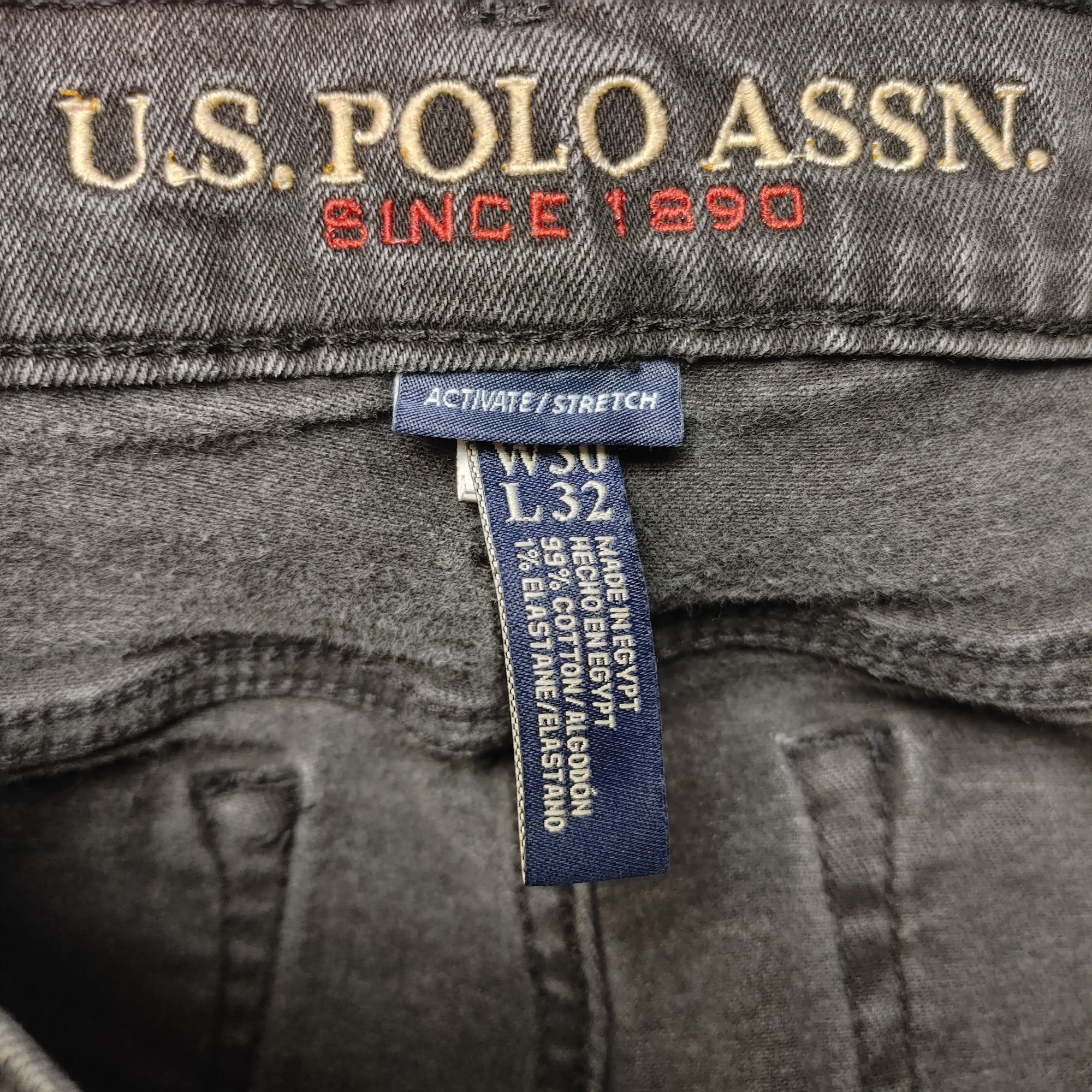Other Us Polo Assn. Women's Black Denim Activate Stretch Skinny Je Size 30" / US 8 / IT 44 - 4 Thumbnail