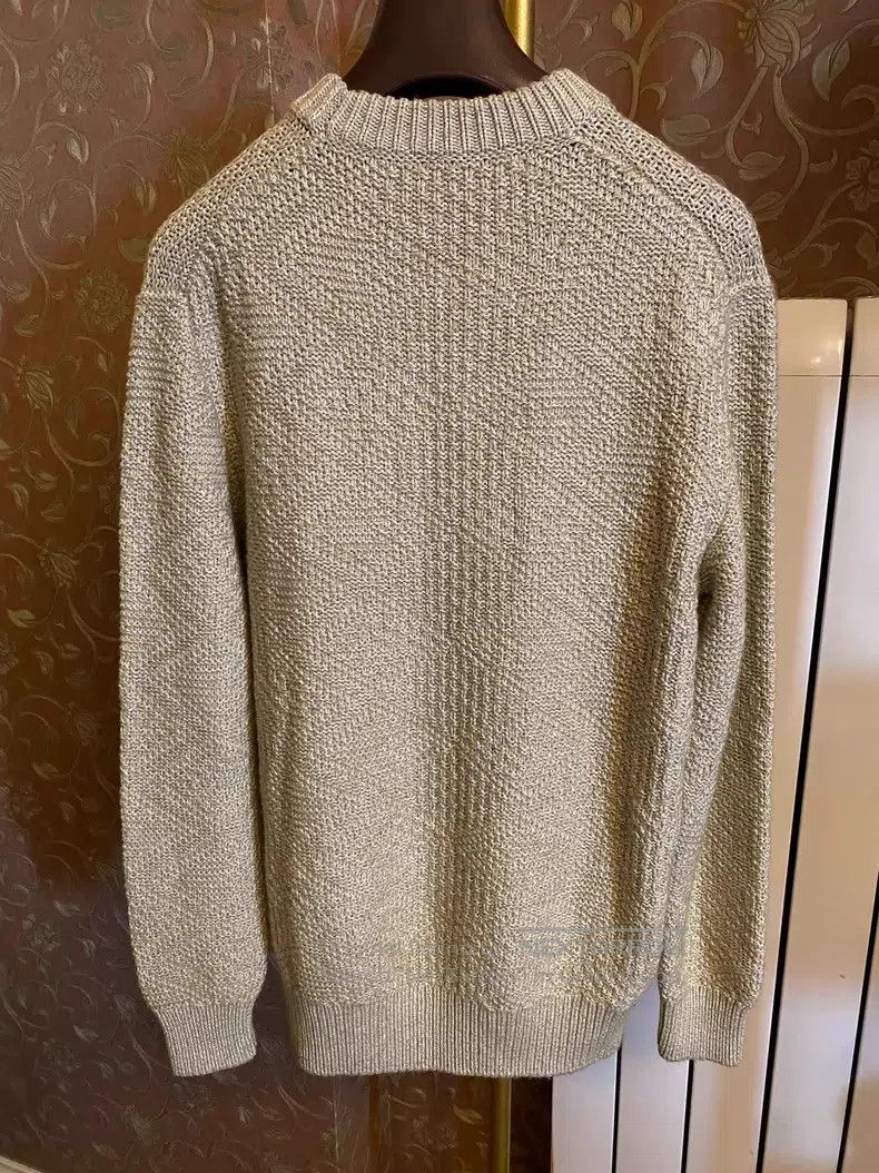 Loro Piana Loro Piana Heavy linen thick cable knit sweater, sweater, Size US M / EU 48-50 / 2 - 3 Thumbnail