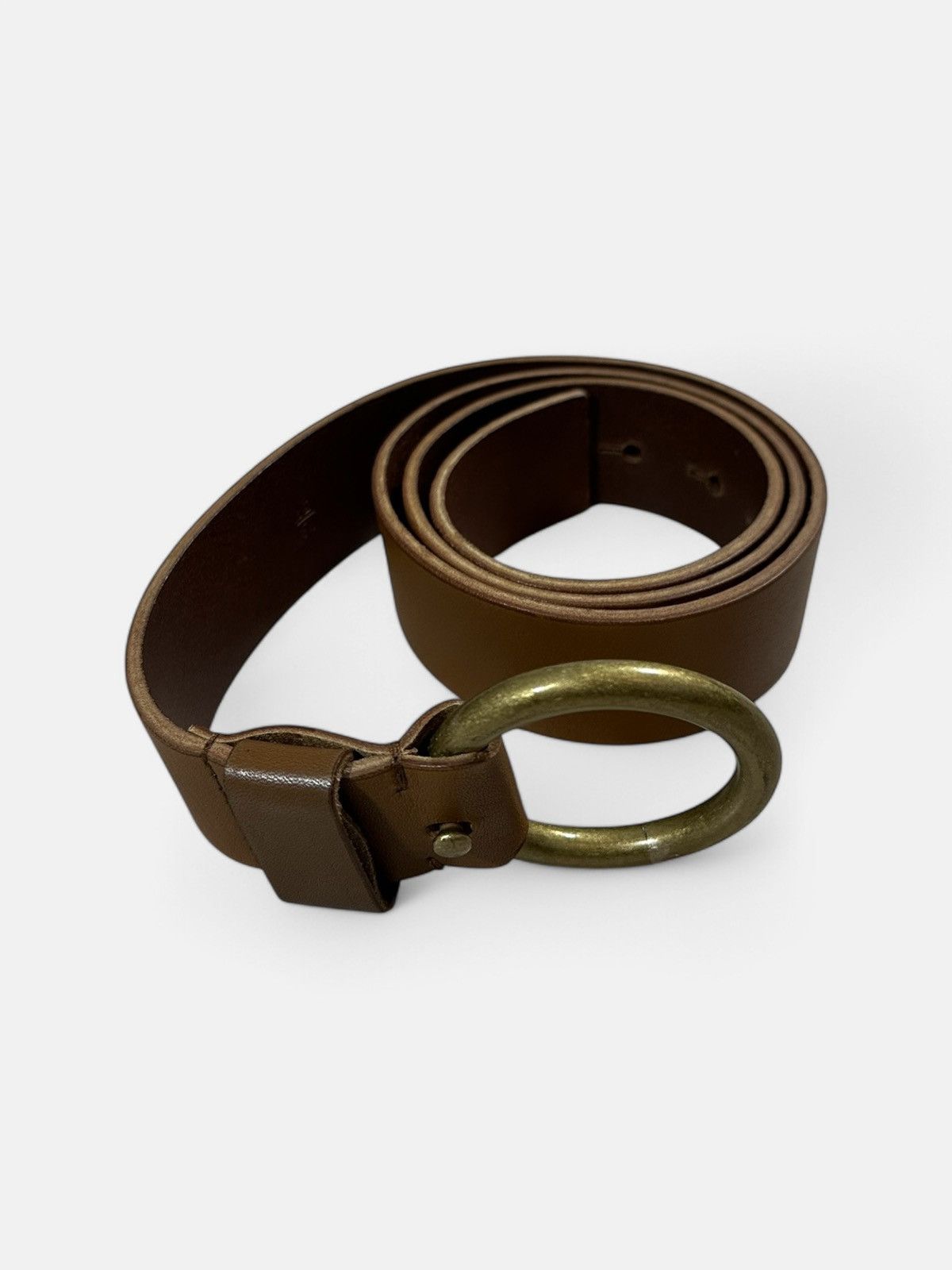 Jil Sander Jil Sander - Brown Leather Belt Size ONE SIZE - 2 Thumbnail