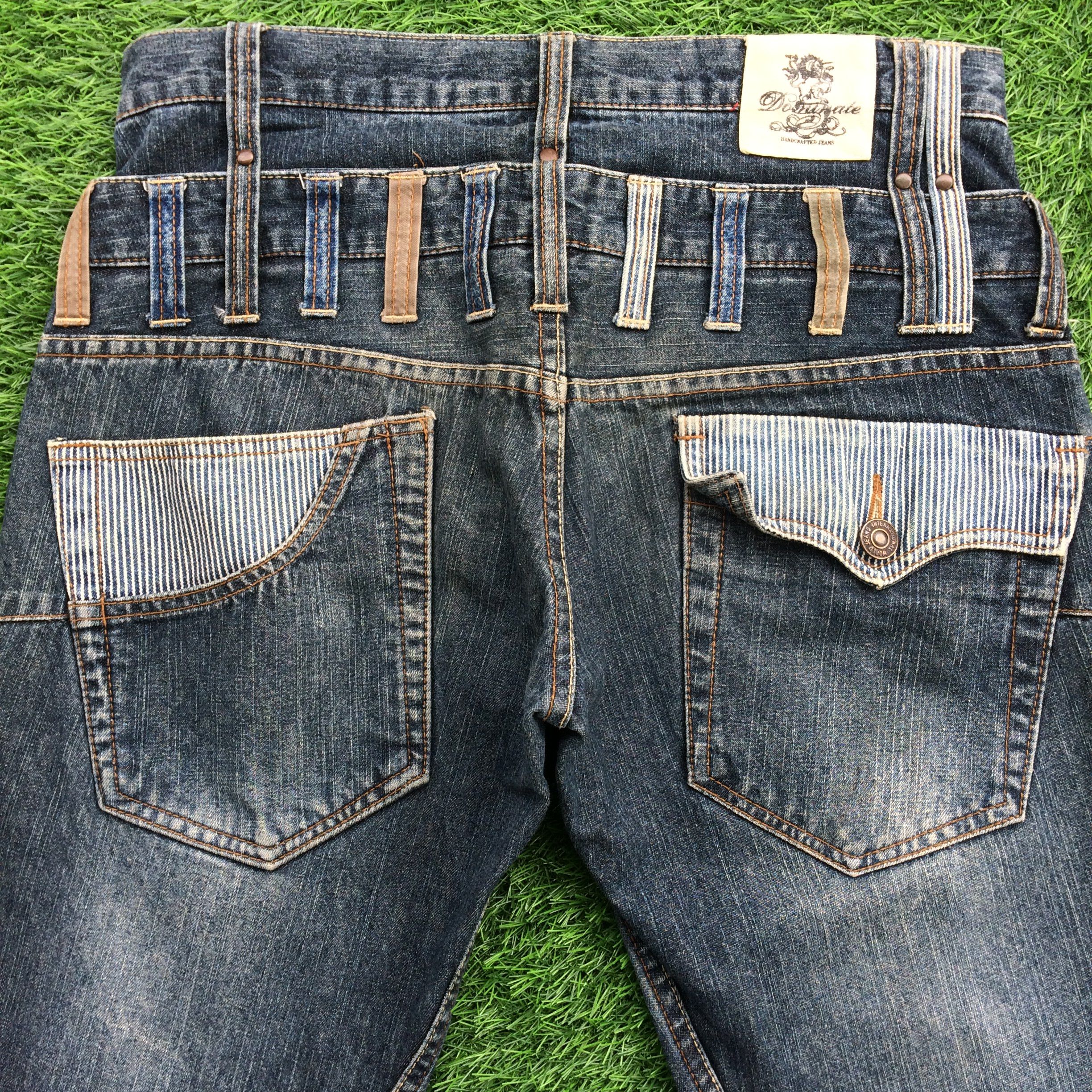 Japanese Brand Japanese Double Waist Denim Jeans Pants D-854 Size US 32 / EU 48 - 4 Thumbnail
