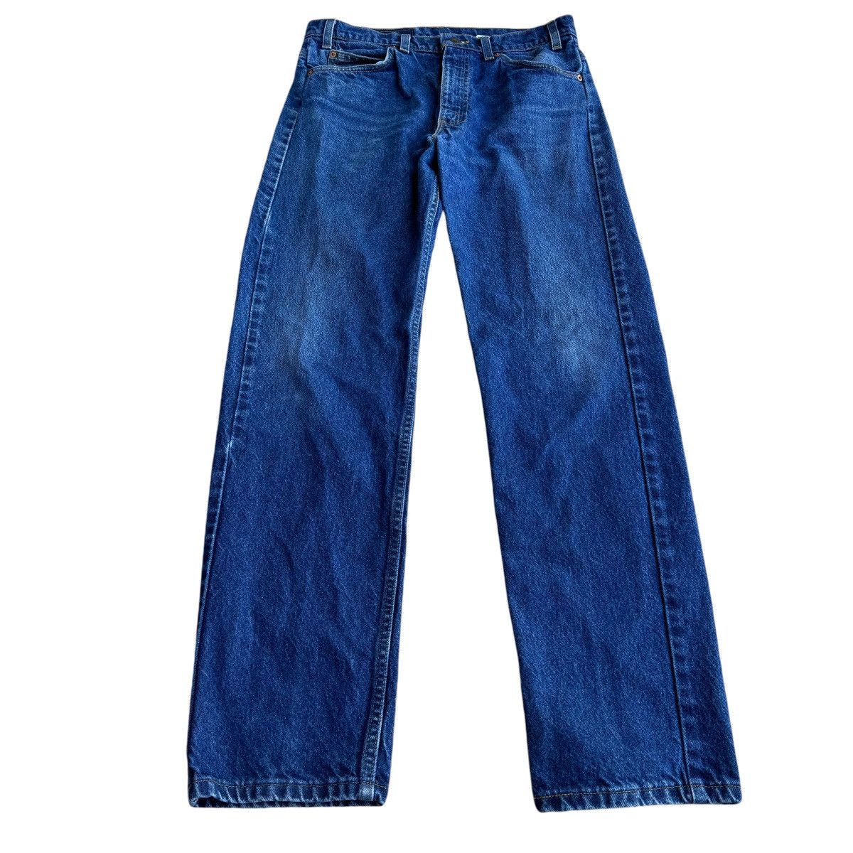 Levi's Vintage Clothing × Vintage 1994 Levis 505 Orange Tab Vintage Straight Leg 90s Jeans Size US 33 - 2 Thumbnail