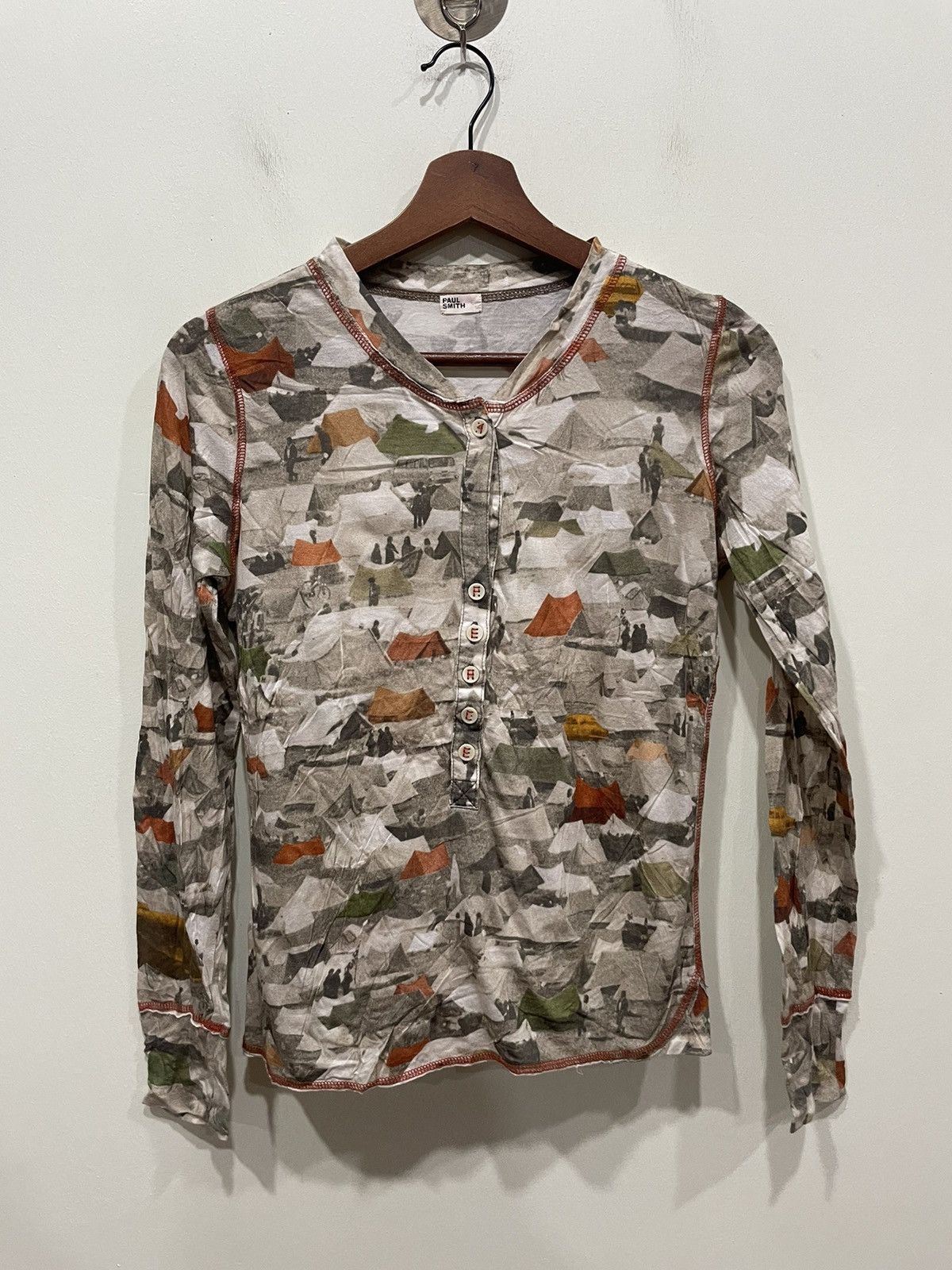 Designer × Paul Smith × Vintage Paul Smith Blouse Size M / US 6-8 / IT 42-44 - 1 Thumbnail
