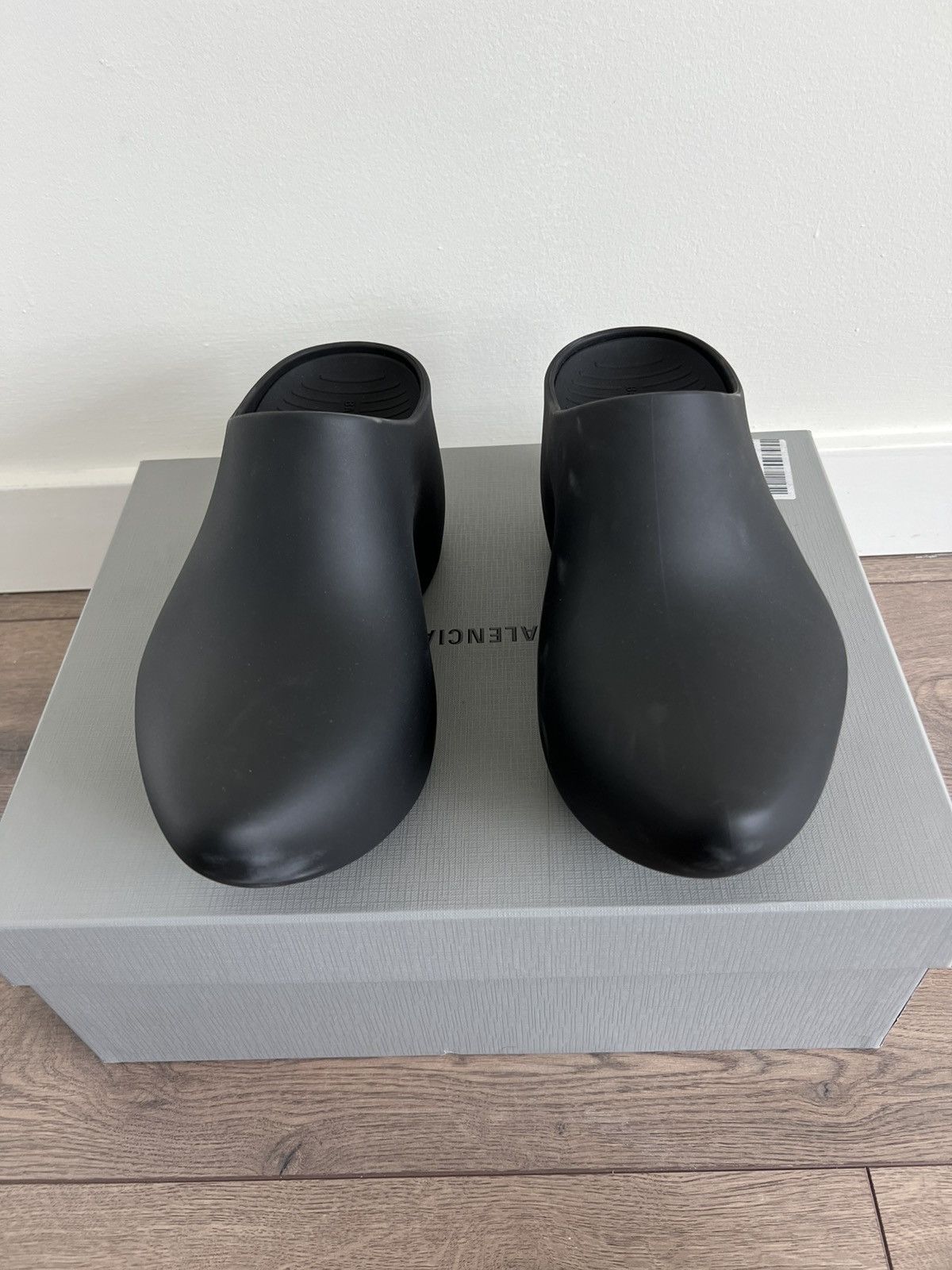 Balenciaga Balenciaga Rubber Technoclog Matte Black 40 Size US 7 / EU 40 - 11 Thumbnail