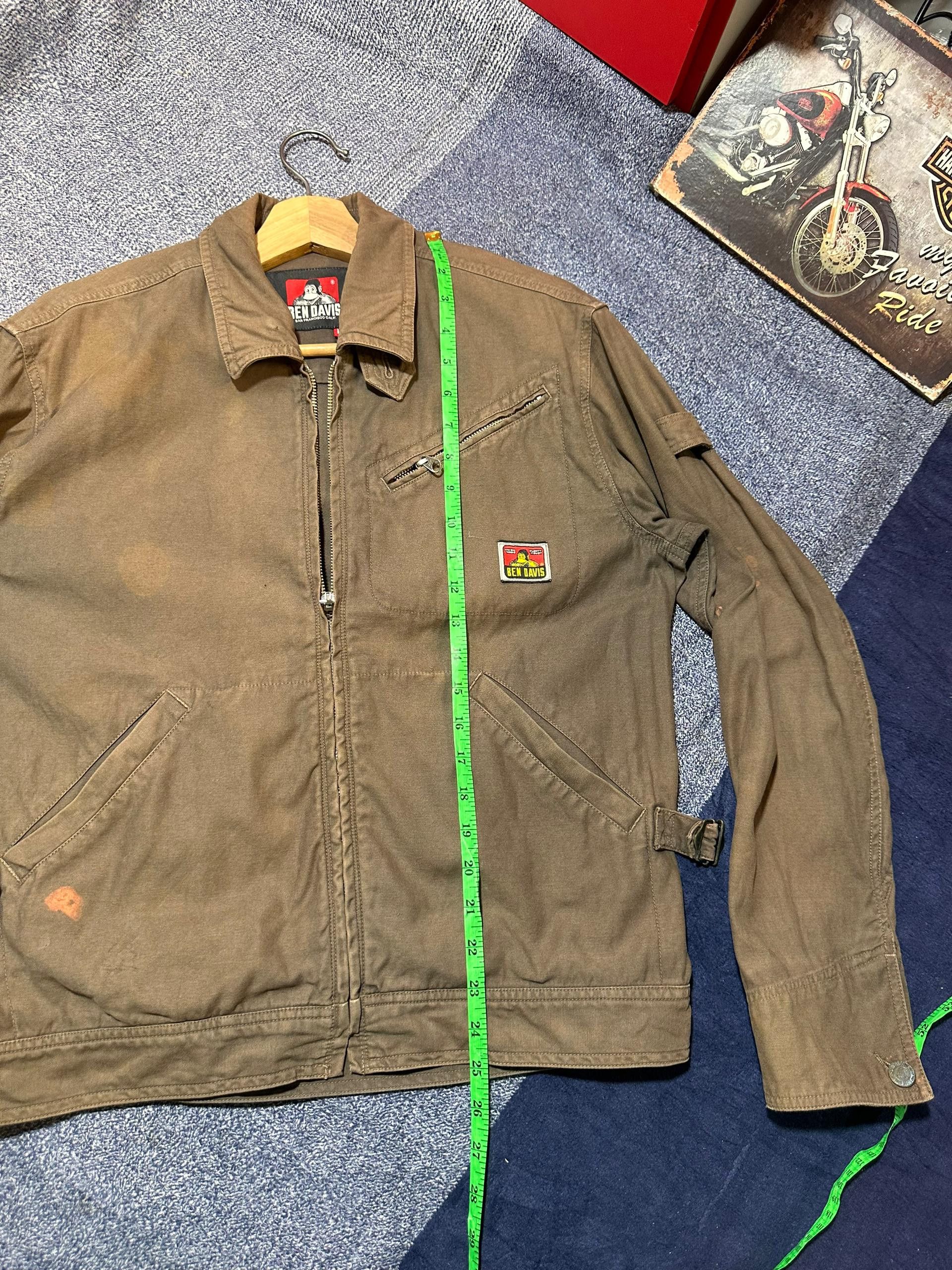 Ben Davis × Vintage BEN DAVIS DISTRESSED WORK JACKET Size US M / EU 48-50 / 2 - 9 Thumbnail