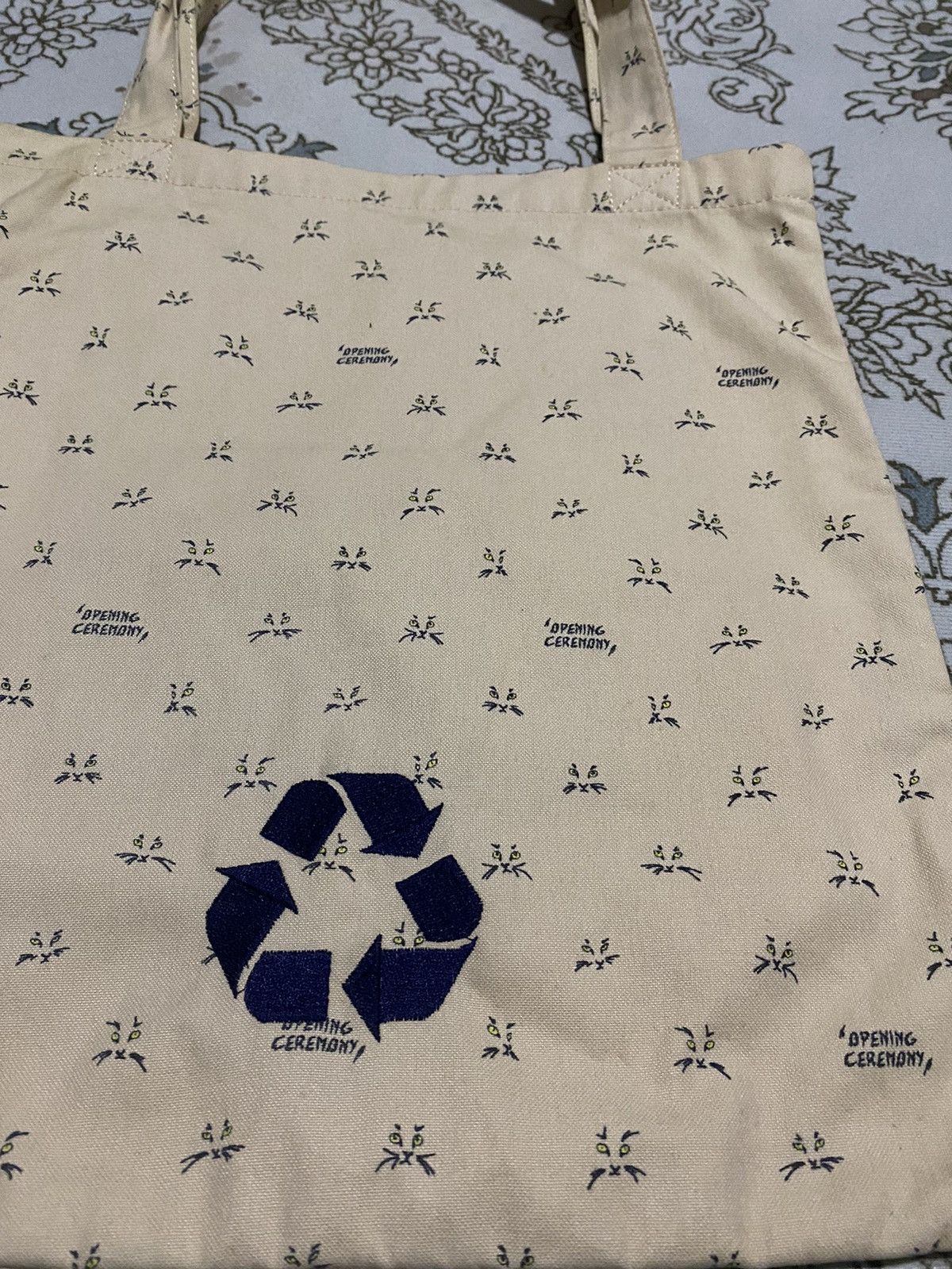 Opening Ceremony AOP Cats Face Opening Ceremony Tote Medium Size Size ONE SIZE - 3 Thumbnail