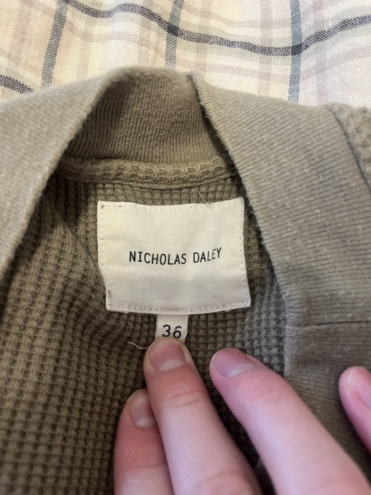 Nicholas Daley Waffle thermal - boxy Size US S / EU 44-46 / 1 - 2 Thumbnail