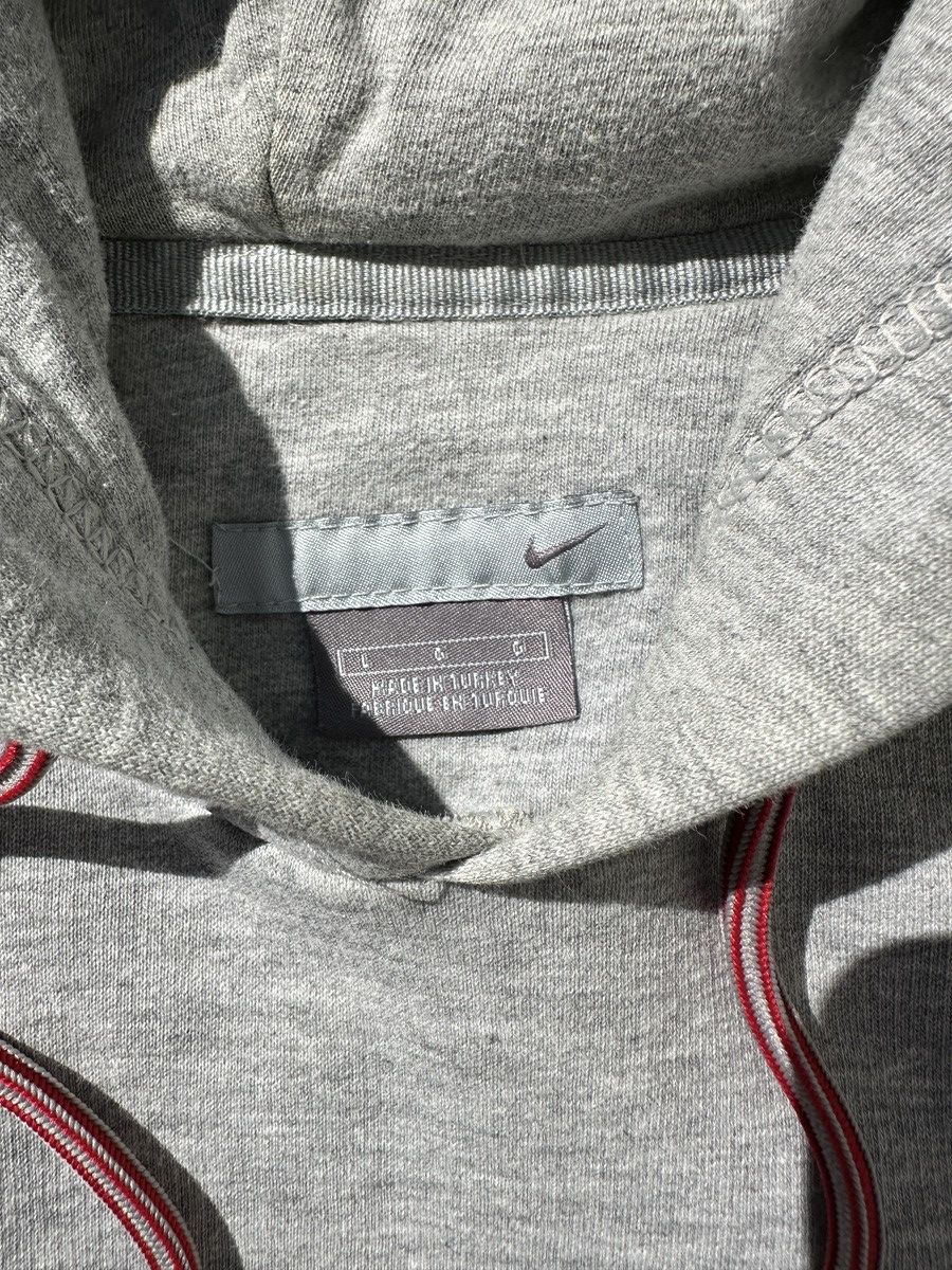 Nike × Vintage 2000s Nike Basketball CenterSwoosh Hoodie Size US L / EU 52-54 / 3 - 3 Thumbnail