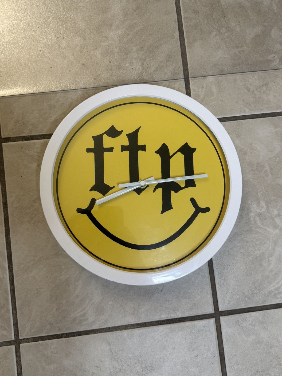 Fuck The Population Fuck The Population FTP Smiley Face Clock 2018 Size ONE SIZE - 2 Thumbnail