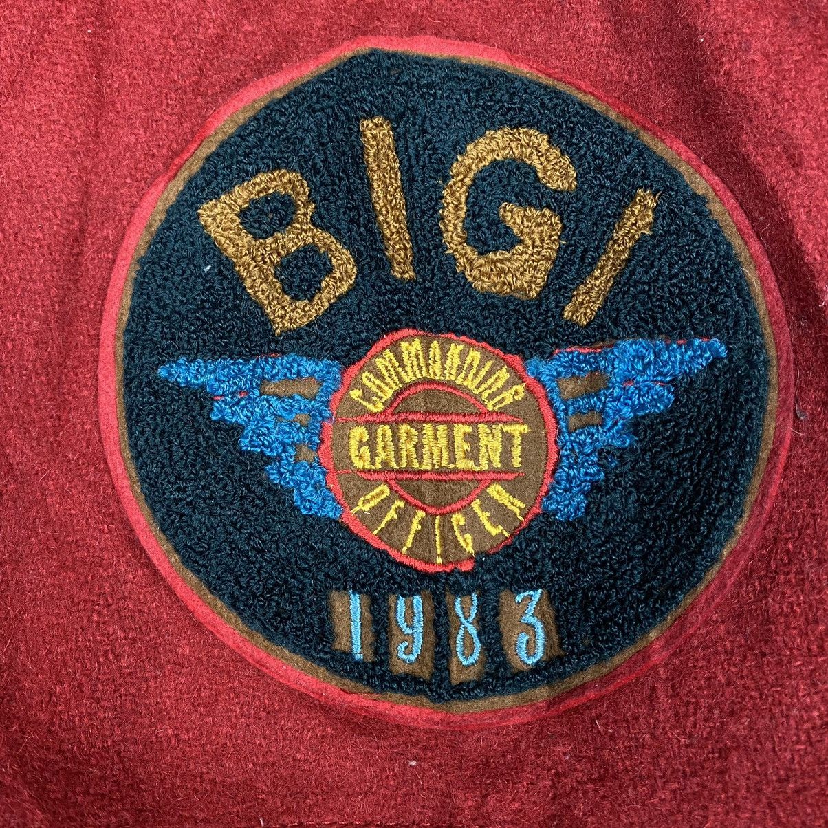 BIGI × Vintage VINTAGE 80's BIGI COMMANDING OFFICER GARMENT VARSITY JACKET Size US M / EU 48-50 / 2 - 7 Thumbnail