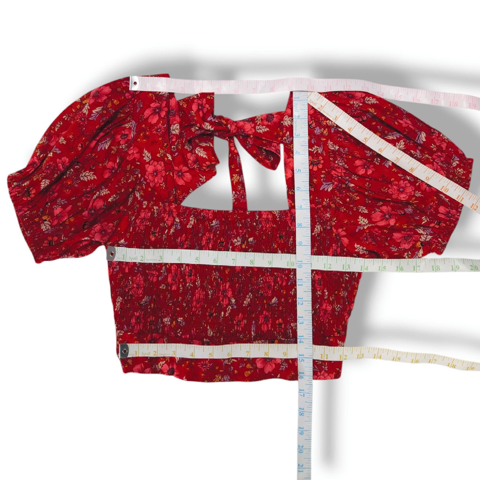 Other NWT Band of the Free Joelle Floral Smocked Crop Top Sz. S Size S / US 4 / IT 40 - 9 Thumbnail