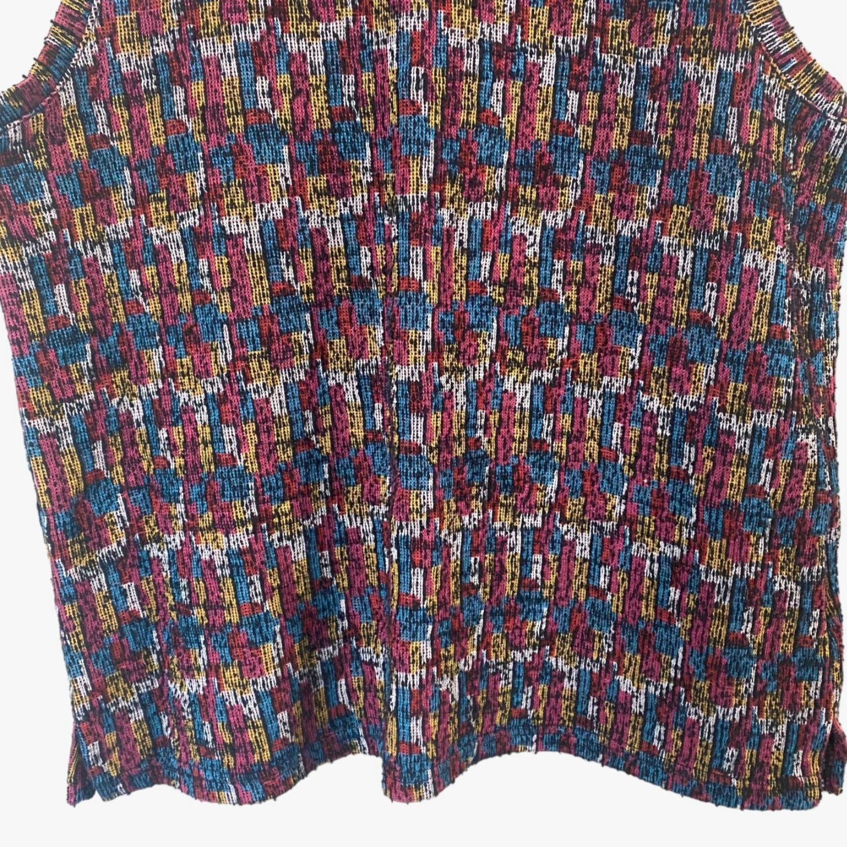 Anthropologie Anthropologie Akemi + Kin Petra Mockneck Sleeveless Top Women Small Multi Geometric Tank Chic Womens Size S / US 4 / IT 40 - 7 Thumbnail