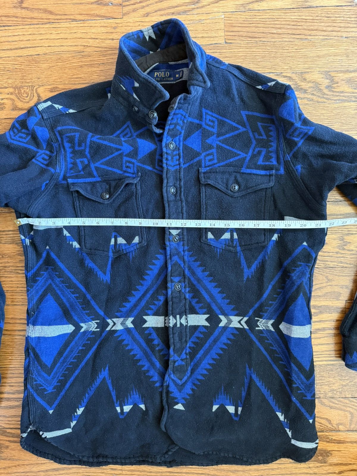 Polo Ralph Lauren Polo Ralph Lauren - Southwest Shirt (Black/Blue/White) Size US M / EU 48-50 / 2 - 6 Thumbnail