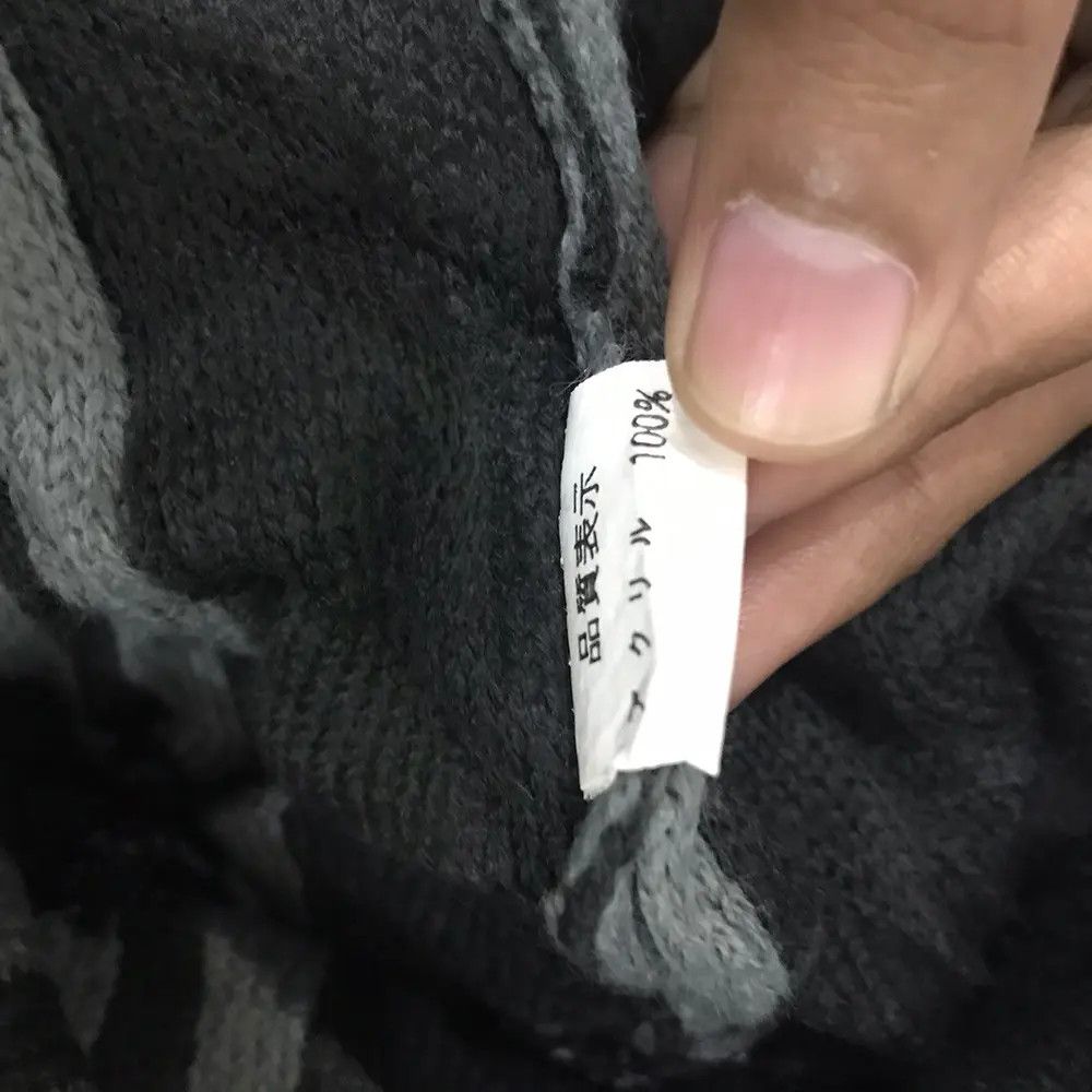 Japanese Brand Japanese Brand Stripe Beanie Hat Size ONE SIZE - 5 Thumbnail