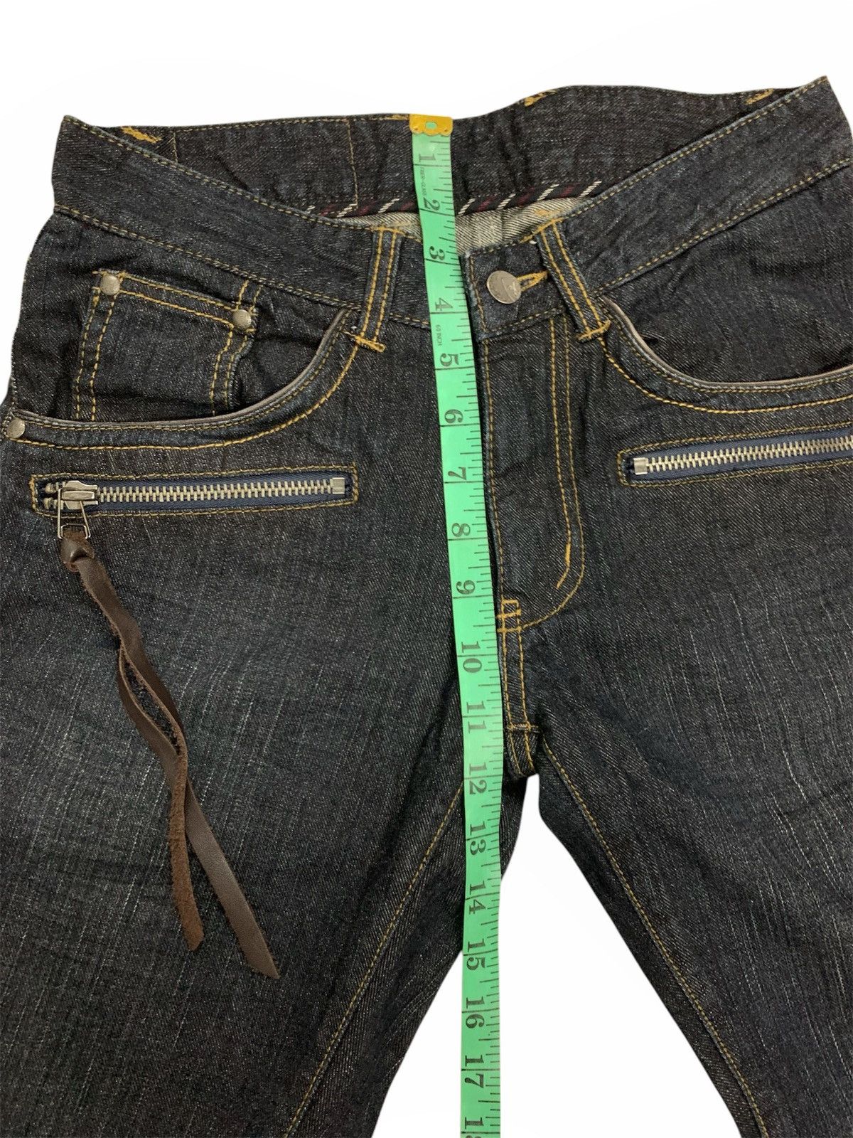 Japanese Brand Custom culture straight cut denim Size US 29 - 4 Thumbnail