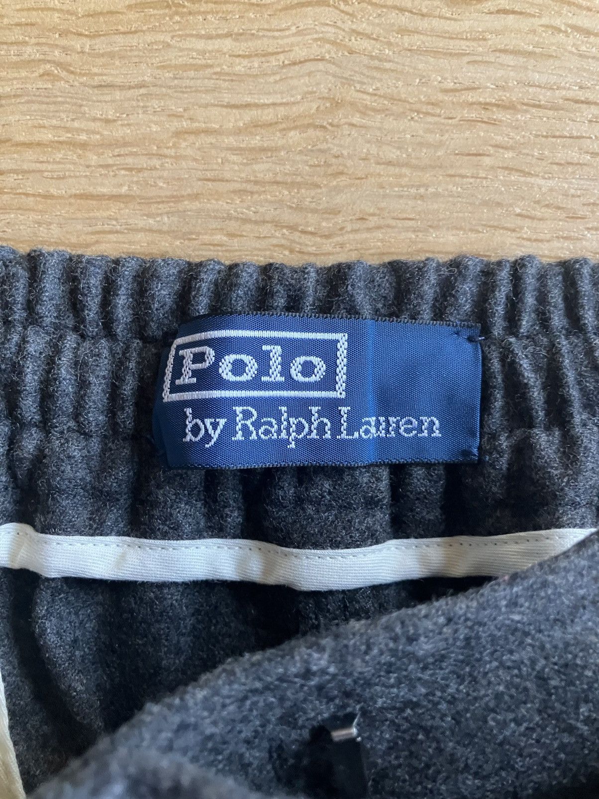 Polo Ralph Lauren × Ralph Lauren Ralph Lauren pleated wool flannel trousers Size 34R - 2 Thumbnail