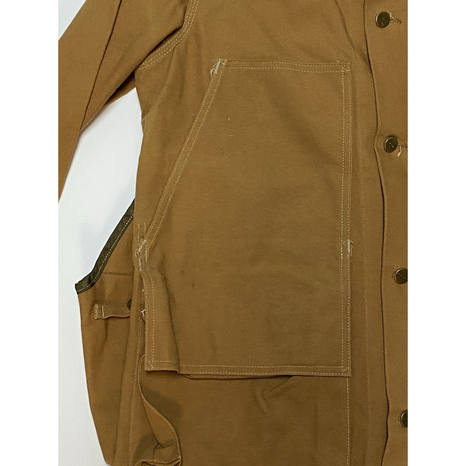 Carhartt VTG Carhartt Hunting Jacket Sz M Duck Canvas Pouch USA Made Size US M / EU 48-50 / 2 - 3 Thumbnail