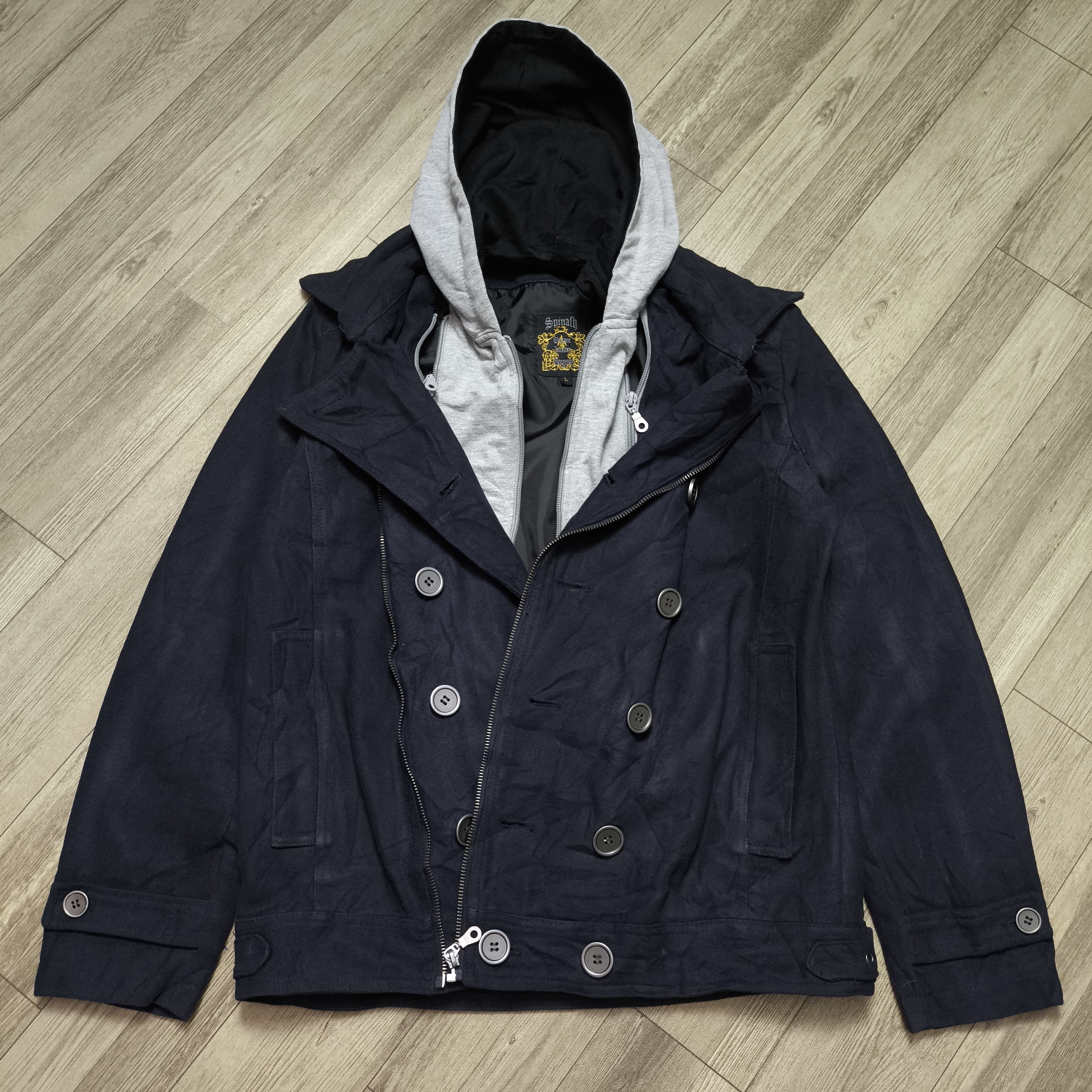 14th Addiction Spinalh Napoleon Wool Jacket Size US M / EU 48-50 / 2 - 5 Thumbnail