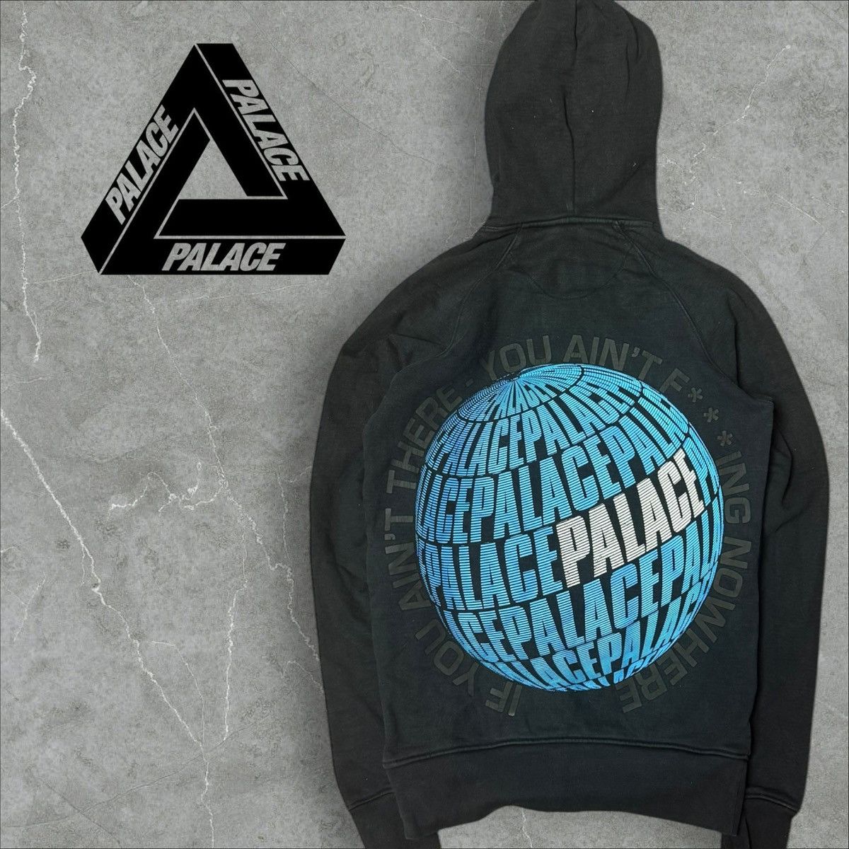 Palace × Vintage Palace hoodie size S washed Size US S / EU 44-46 / 1 - 1 Thumbnail