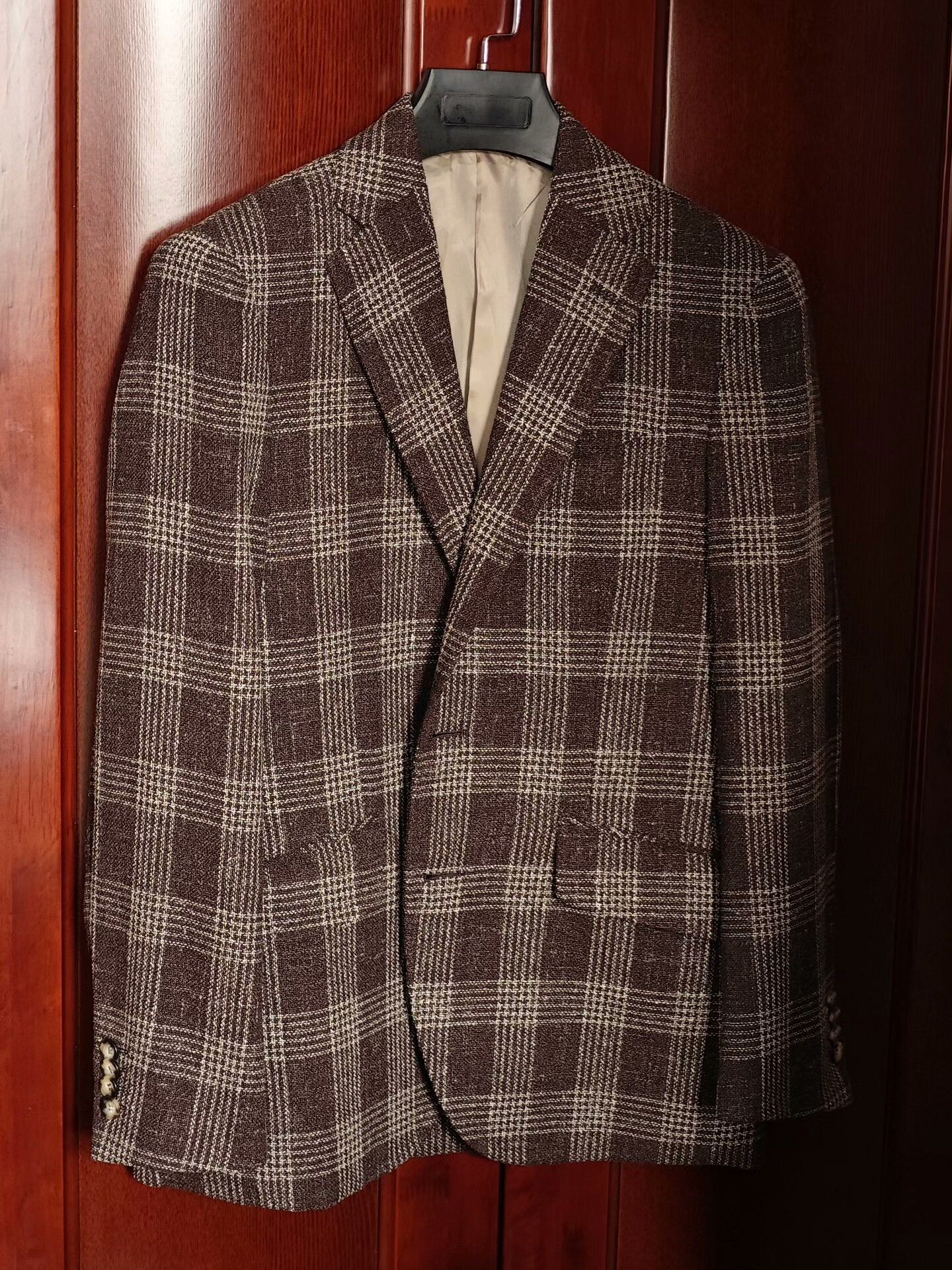 Japanese Brand Italian Vintage Plaid Custom Suit Size US S / EU 44-46 / 1 - 1 Thumbnail