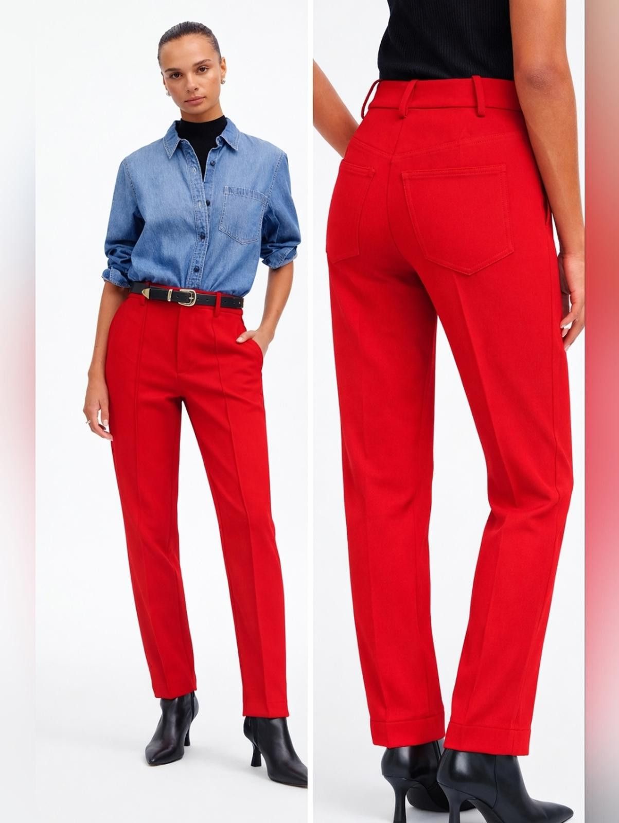 Madewell Madewell Mid-Rise Slim Ankle Pant Size 24" / US 00 / IT 34 - 1 Thumbnail