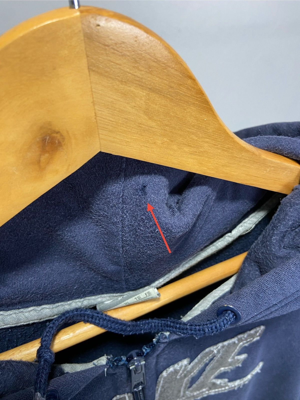 Nike Nike Big logo zipper hoodie Size US XL / EU 56 / 4 - 8 Thumbnail