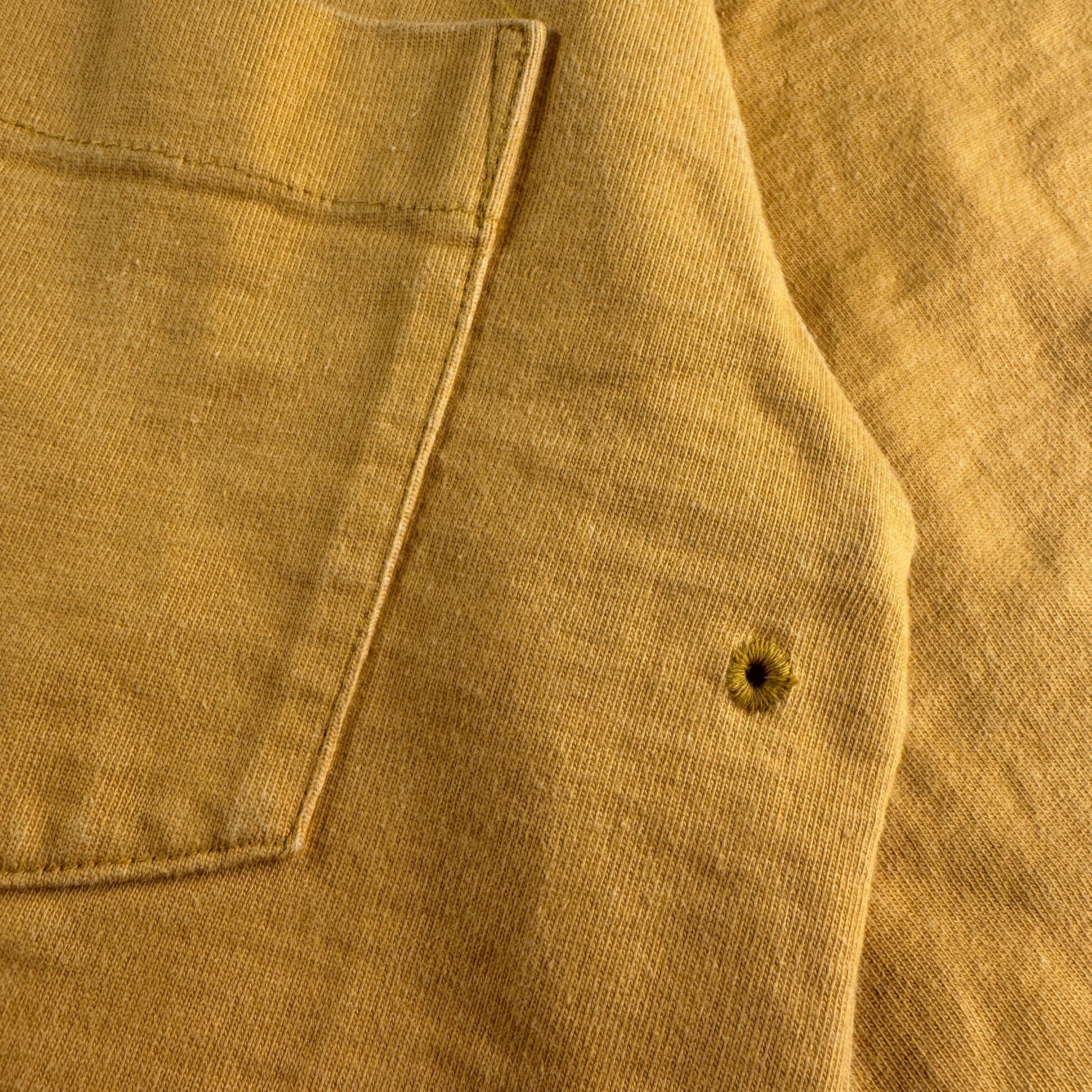 Auralee Auralee Stand-up Yellow Pocket Heavy Tee (3 / L) Size US L / EU 52-54 / 3 - 4 Thumbnail
