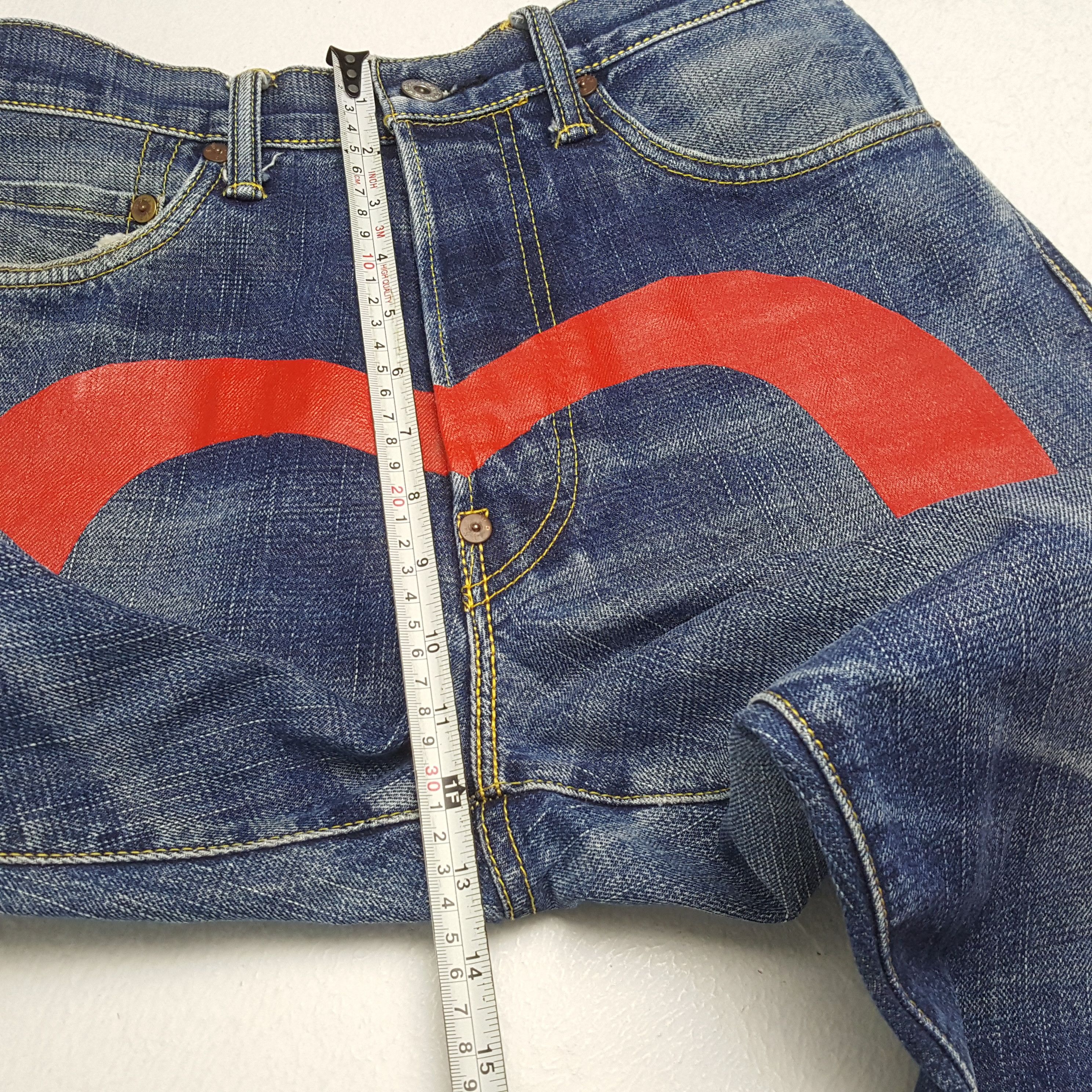 Evisu × Japanese Brand × Vintage EVISU Japanese Brand Fashion Style Custom Daicock Jeans Size US 28 / EU 44 - 8 Thumbnail