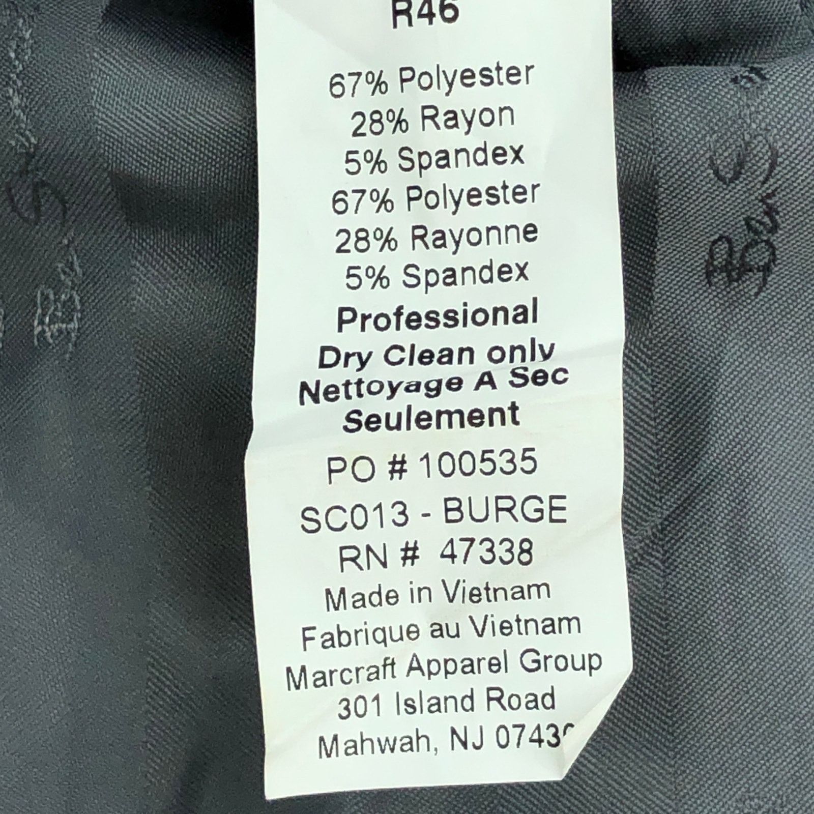 Ben Sherman Ben Sherman Sz 46R Sport Coat Jacket Blazer Burge Windowpane Size 46R - 17 Thumbnail