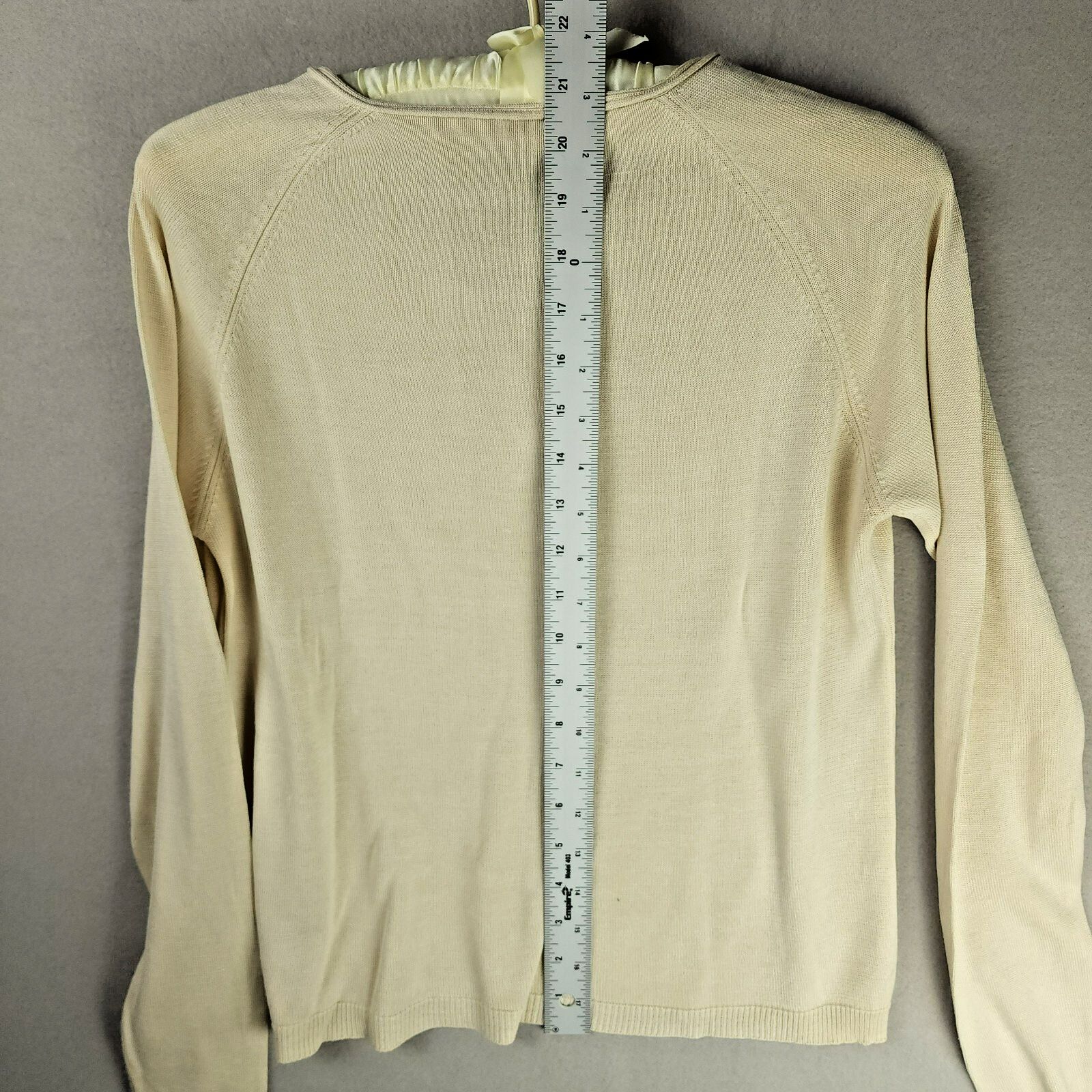 Other Lightweight Pullover Women's Sweater Medium w/ Button Collar Size M / US 6-8 / IT 42-44 - 7 Thumbnail
