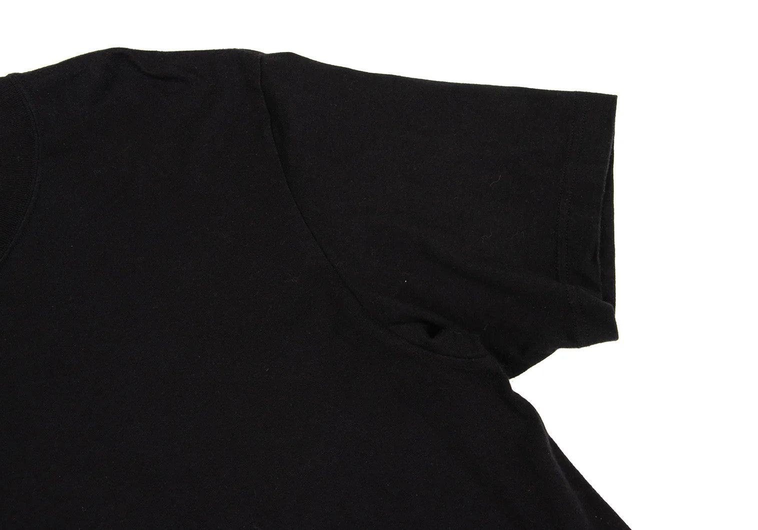 Issey Miyake Basic Cotton Short-Sleeve T-Shirt in Black, Size L Size US L / EU 52-54 / 3 - 4 Thumbnail