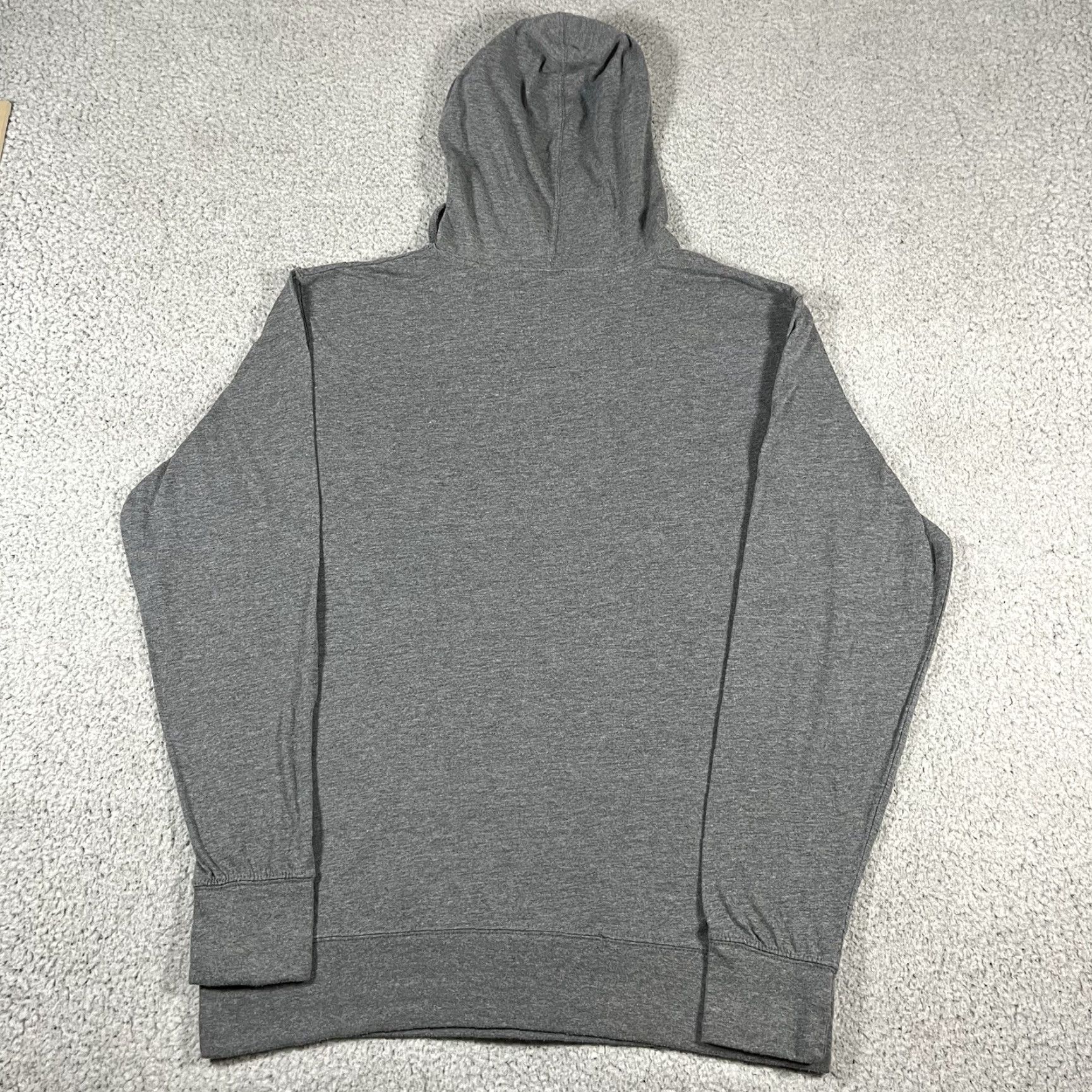 Vintage Barbell Brigade Hoodie Mens M Gray Dominate Humbly Workout Gym Lightweight Size US M / EU 48-50 / 2 - 5 Thumbnail