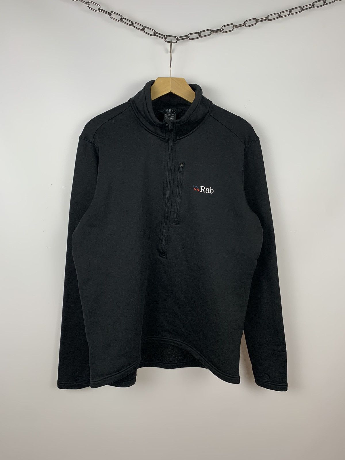 Rab Men’s Rab 1/3 Zip Sweatshirt Outdoor Gorpcore Baselayer XXL Size US XXL / EU 58 / 5 - 1 Thumbnail