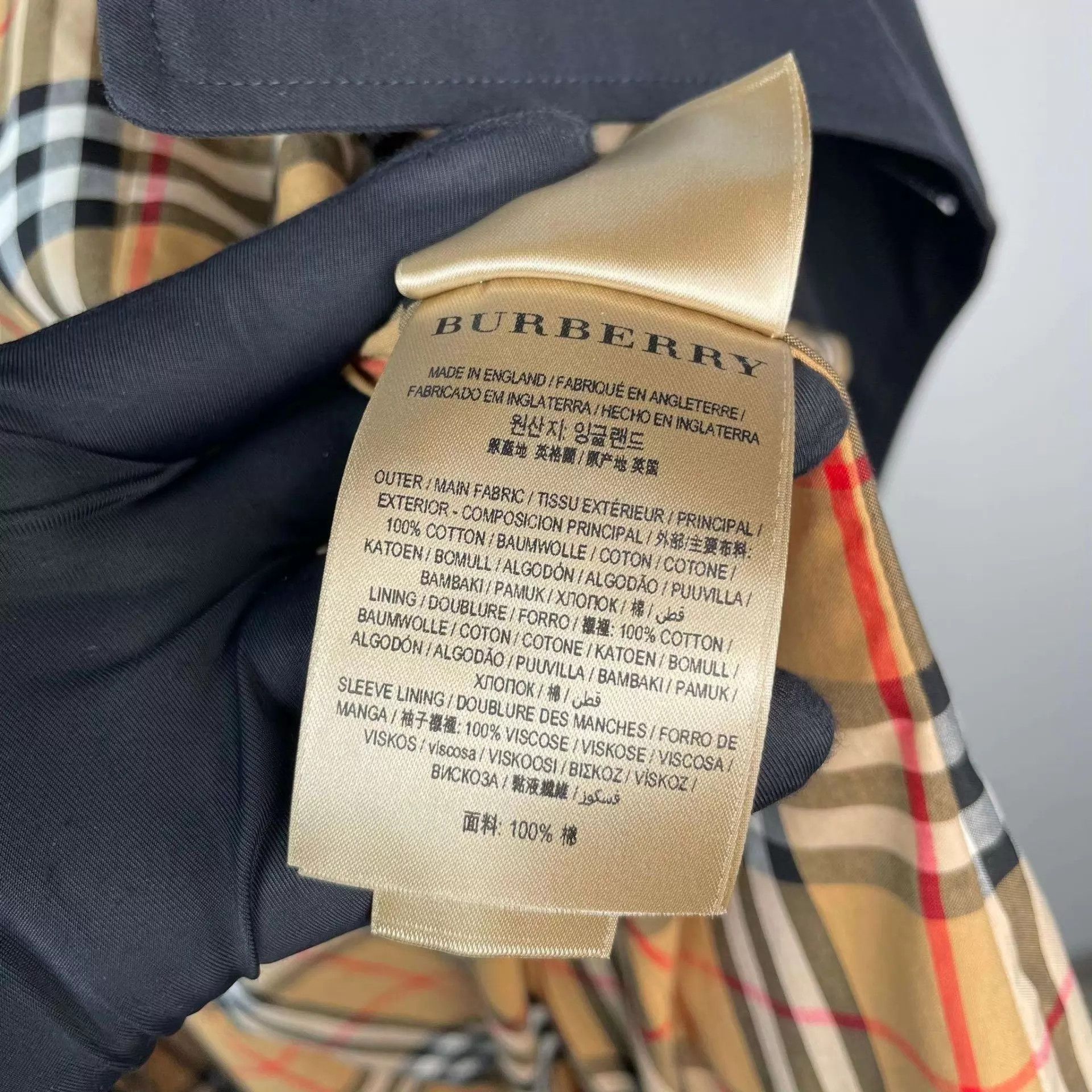 Burberry Burberry 95 New Women's Black Trench Coat 38 Size XS / US 0-2 / IT 36-38 - 6 Thumbnail