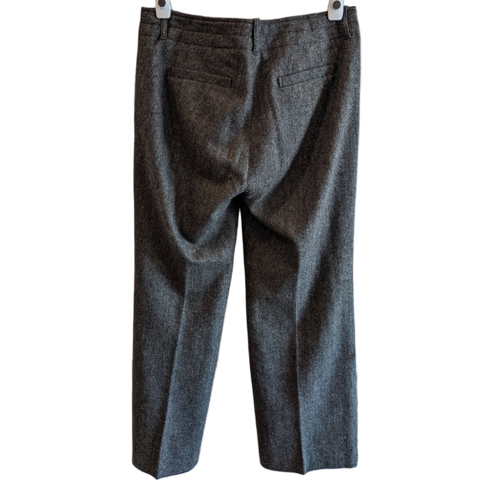 Eddie Bauer Eddie Bauer Wool Blakely Fit Herringbone Trousers Size 8 Size 30" / US 8 / IT 44 - 3 Thumbnail