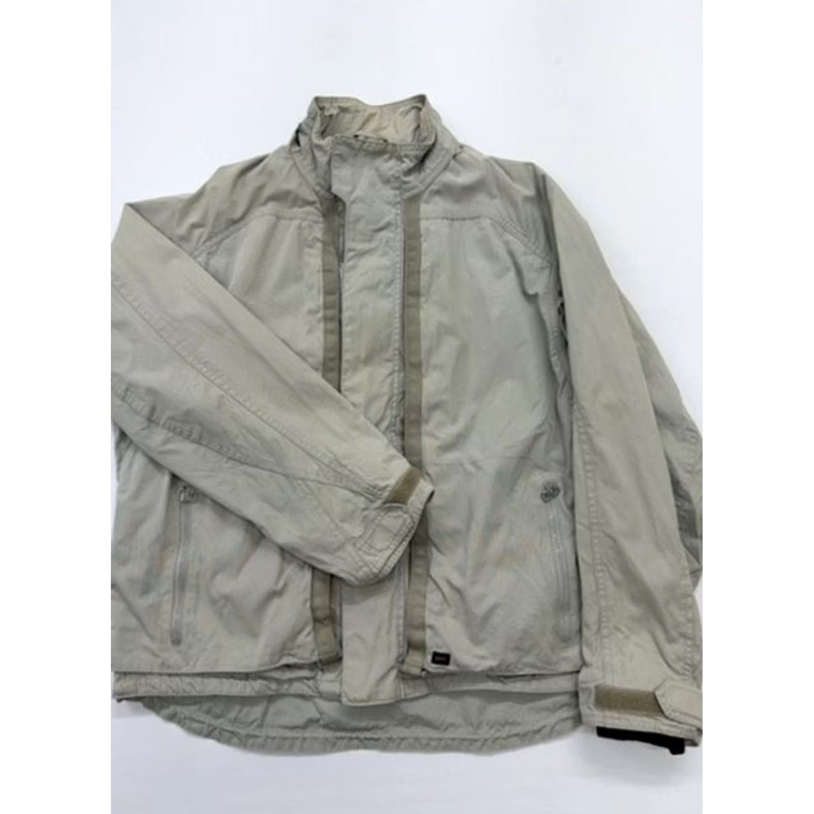 Vintage Red Tab Men Green Windbreaker Jacket Large Lightweight Canvas Full Zip Size US L / EU 52-54 / 3 - 2 Thumbnail