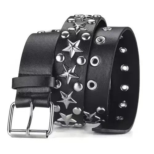 Dead Meat Pin Buckle Versatile Punk Belt Size 30 - 2 Thumbnail