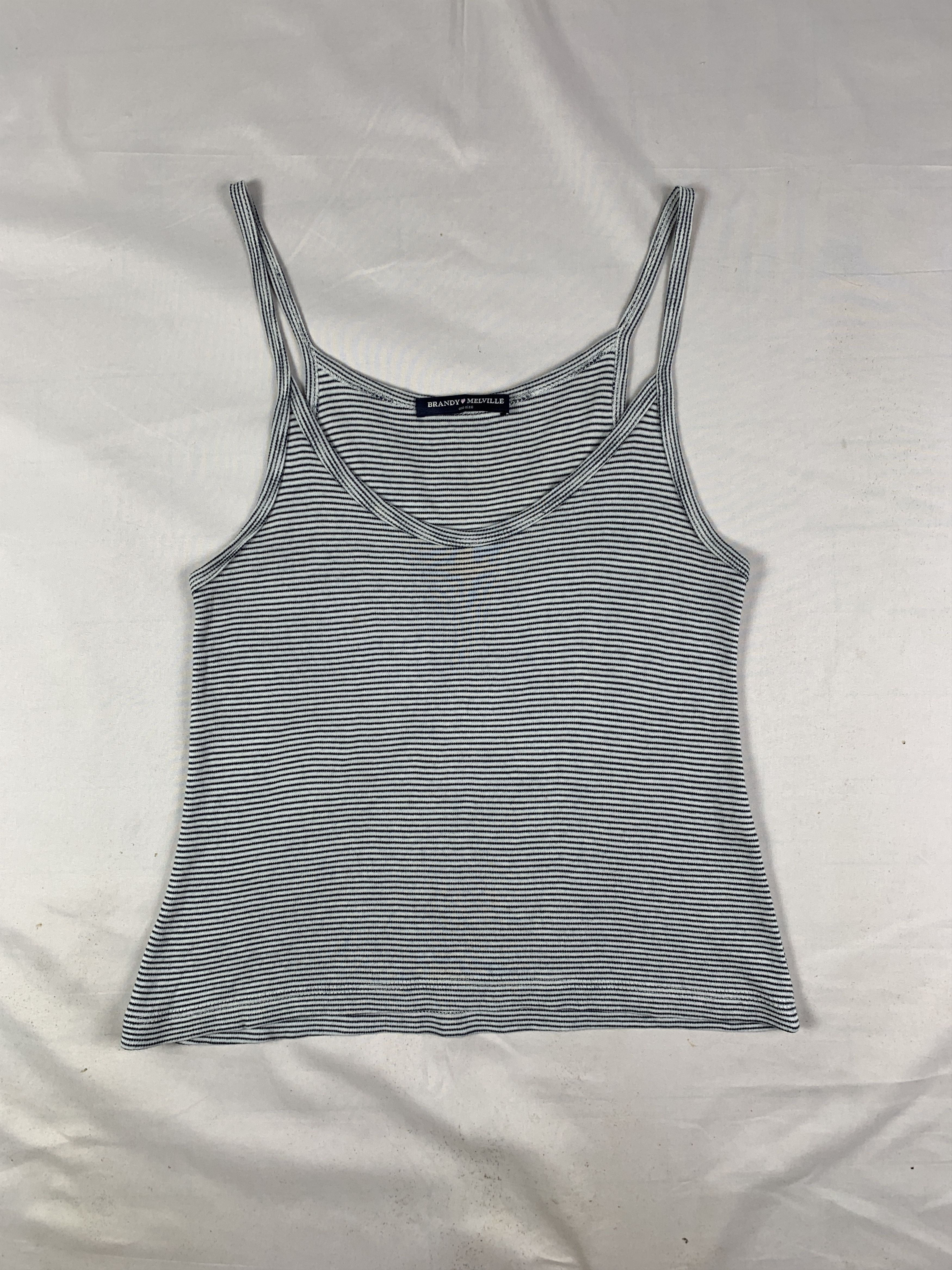 Brandy Melville Brandy Melville Basic Stripes Tank Top (M) Size M / US 6-8 / IT 42-44 - 1 Thumbnail